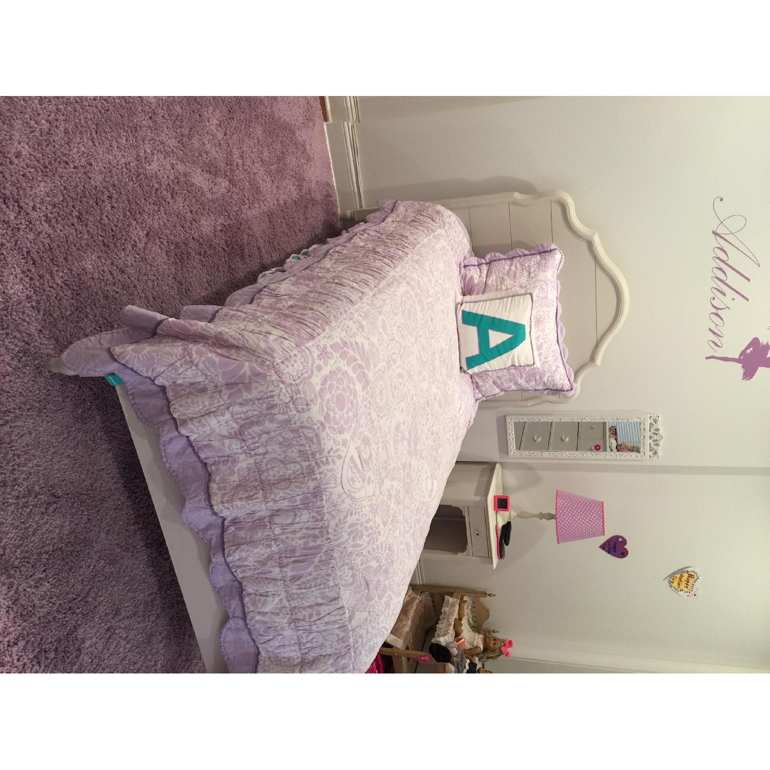 Pottery Barn Kids Juliette Twin Bed Frame - image-5