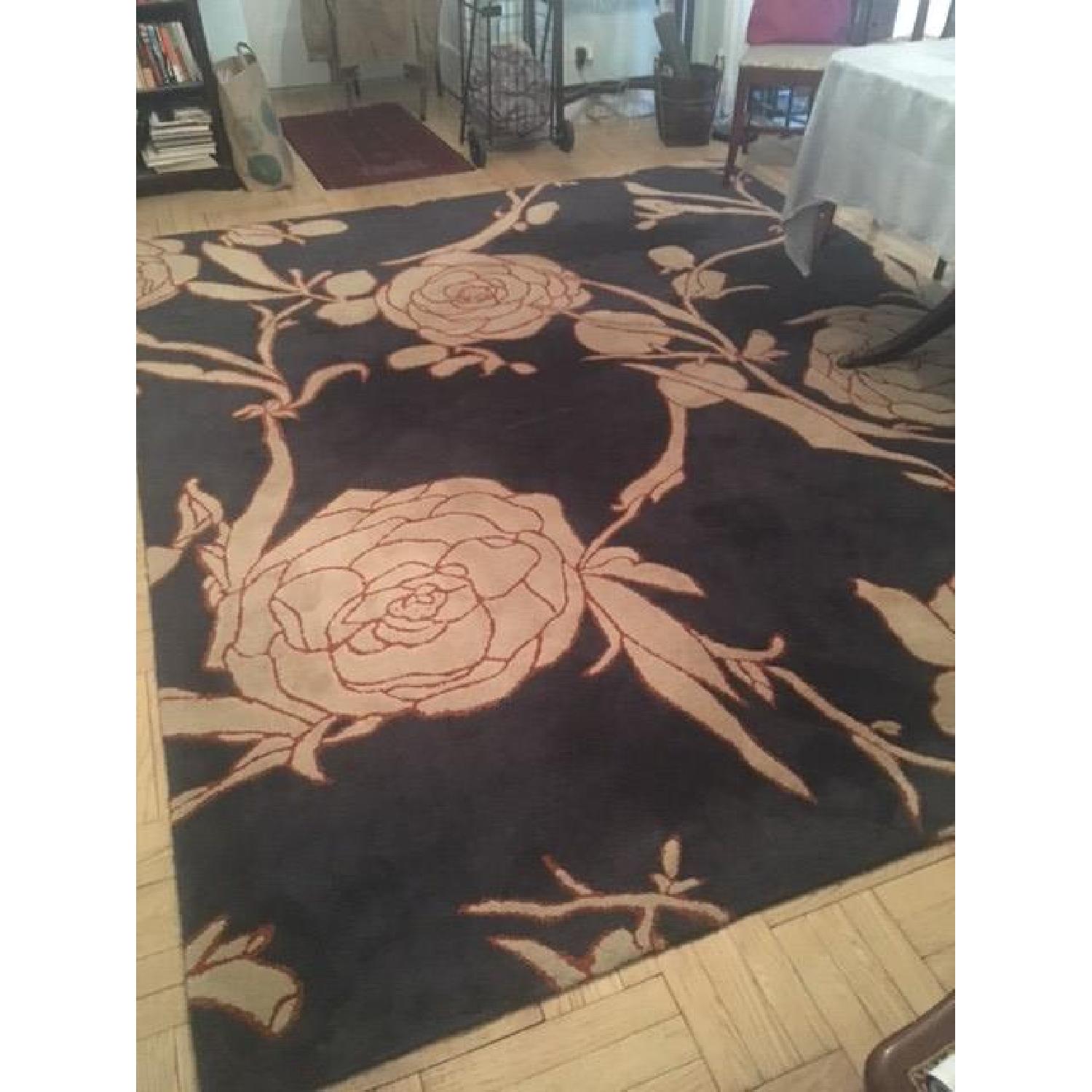 Crate & Barrel Wool Rug - image-1