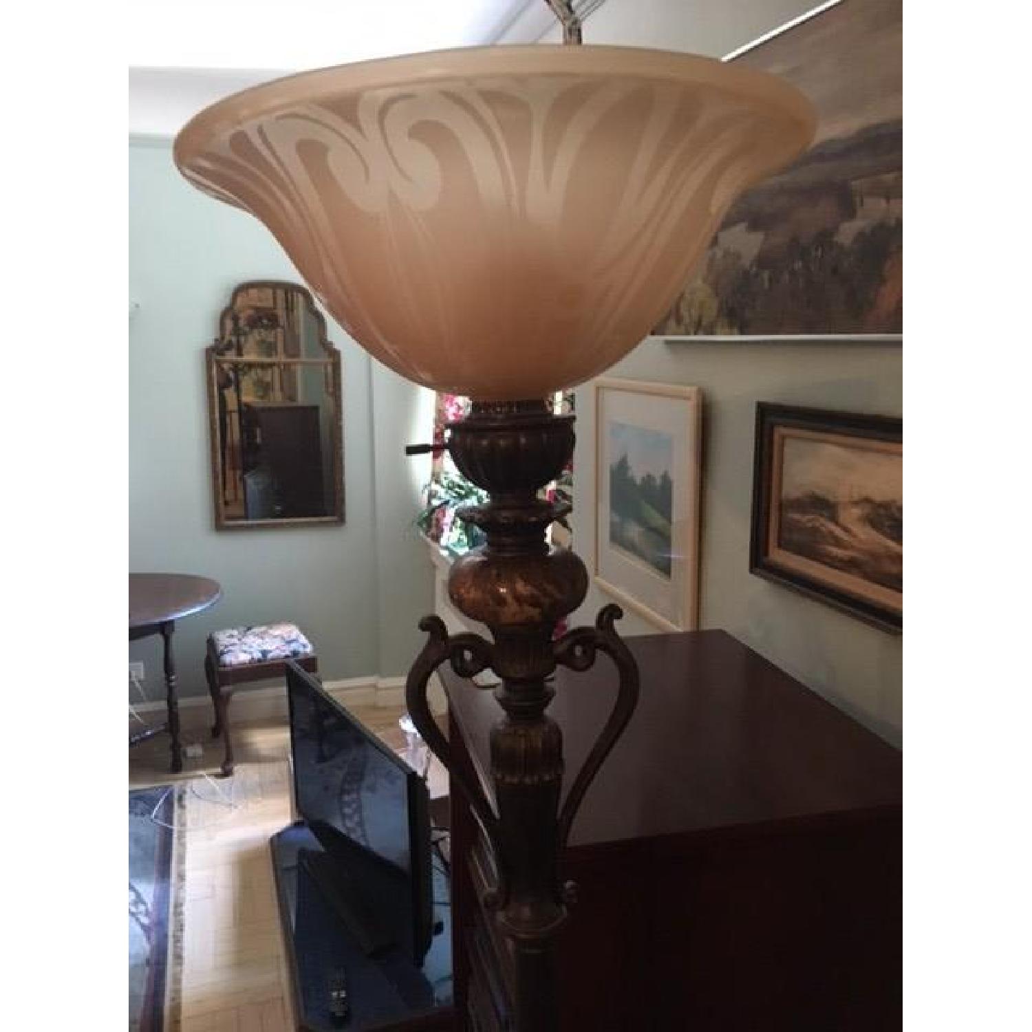 Art Nouveau-Style Floor Lamp - image-2