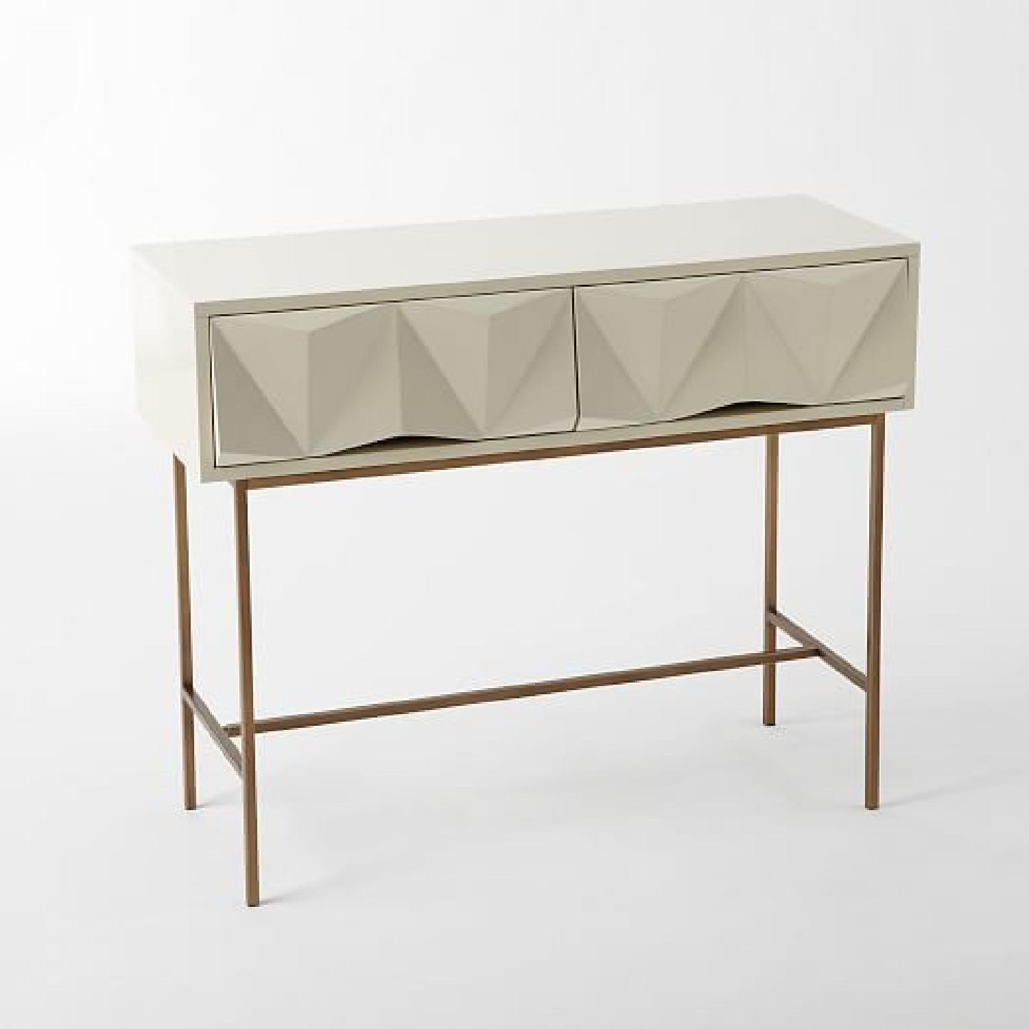 West Elm Sculpted Drawer Console - image-2