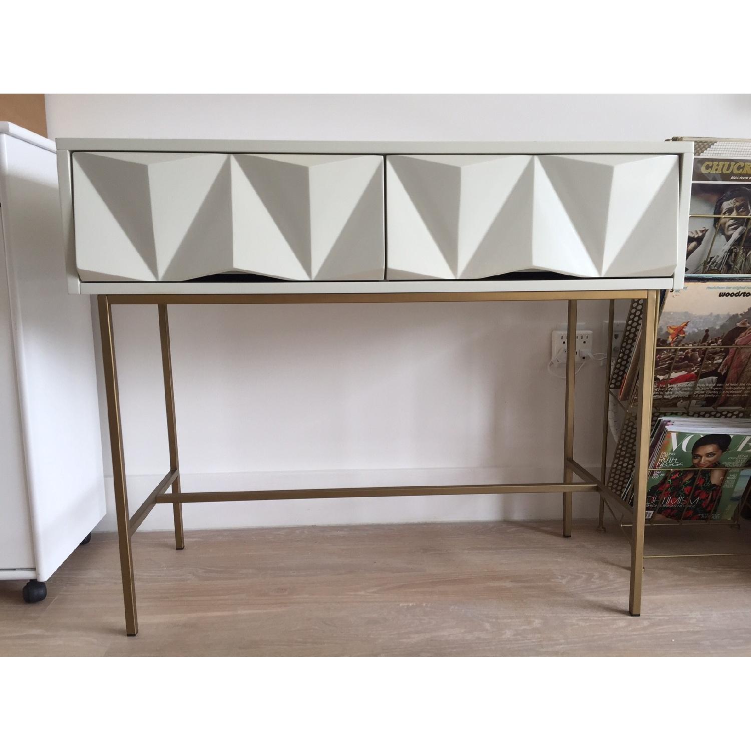 West Elm Sculpted Drawer Console - image-6