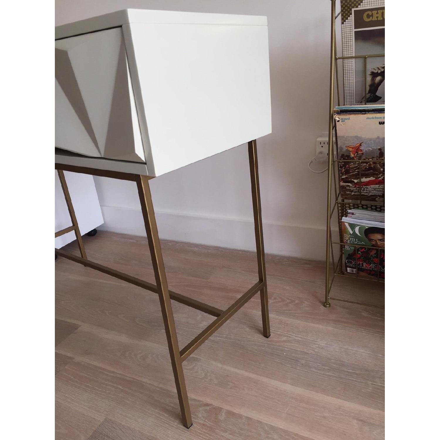 West Elm Sculpted Drawer Console - image-9