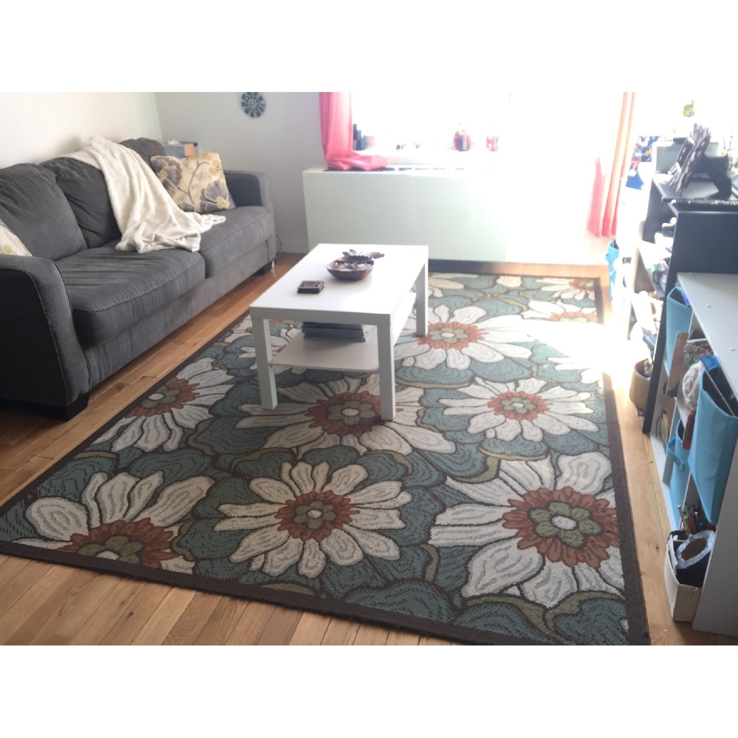 Macy's Large Floral Area Rug - image-1