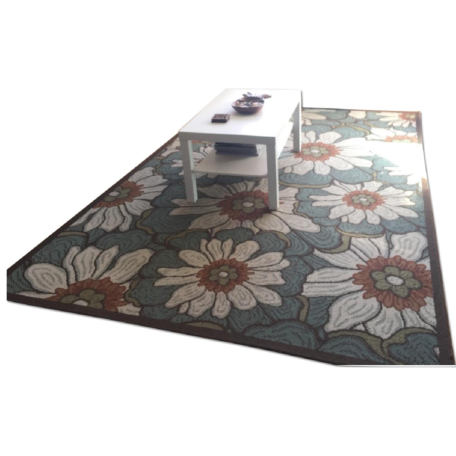 Macy's Large Floral Area Rug - image-0