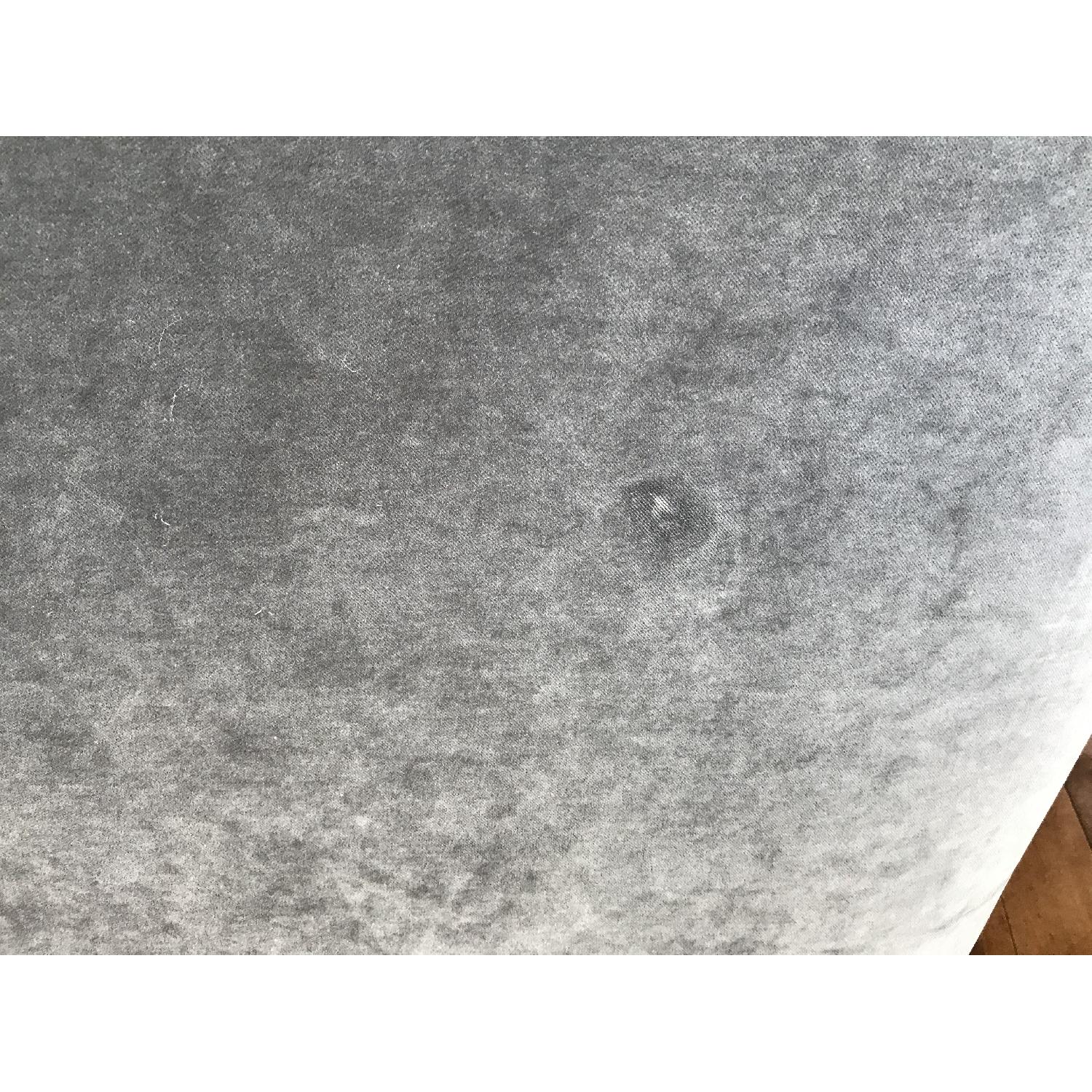 Mitchell Gold + Bob Williams Grey Velvet Swivel Chair - image-9