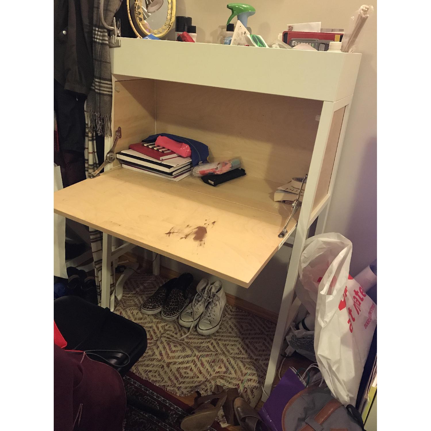 Ikea Secretary Desk AptDeco