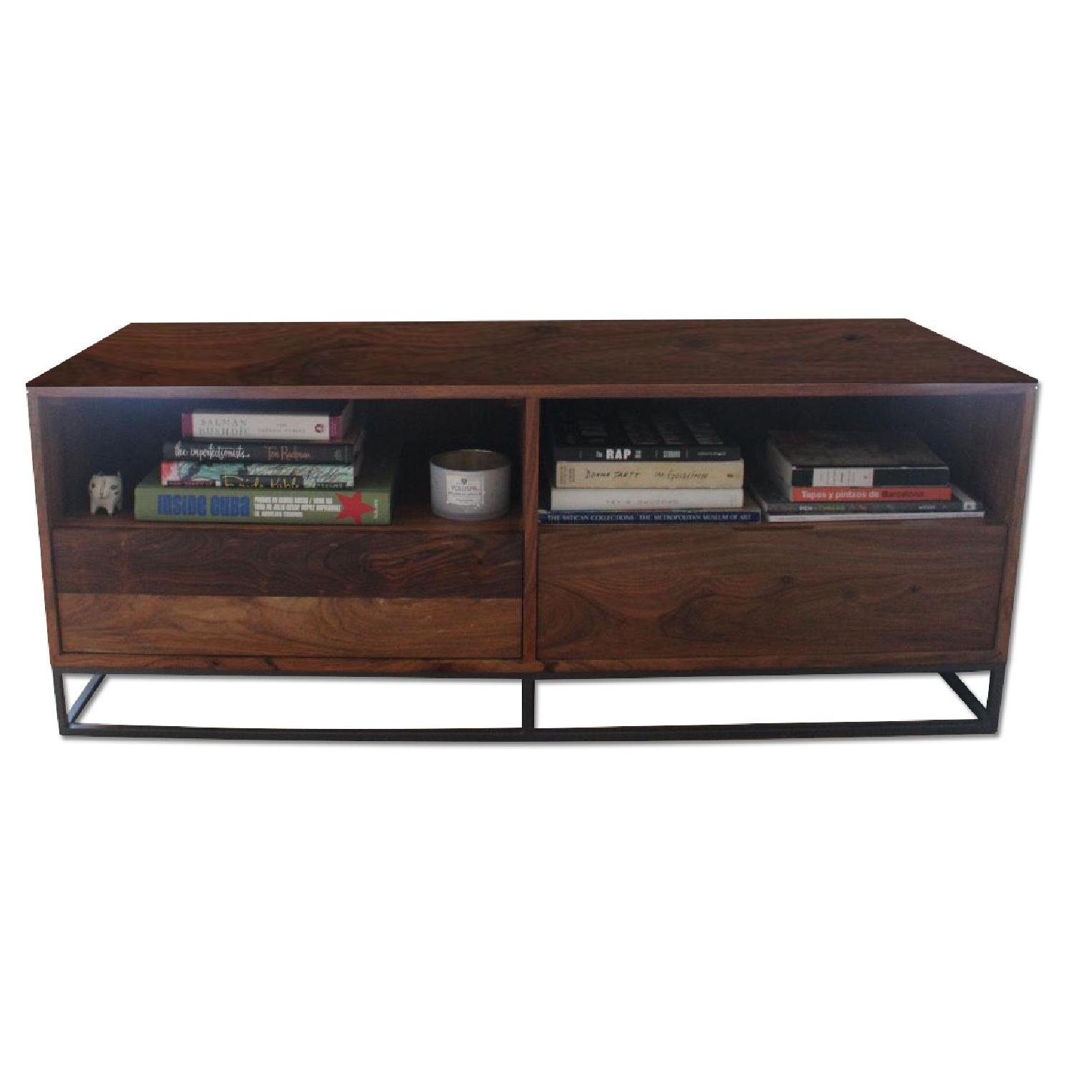 CB2 Prime Industrial Design Media Console AptDeco