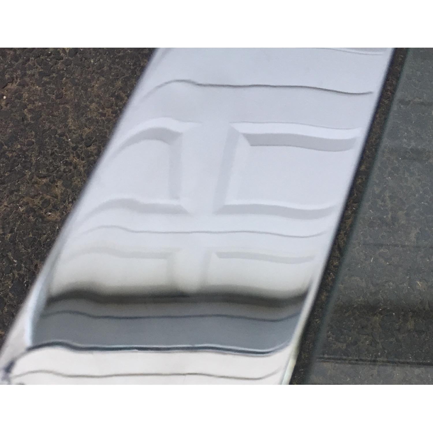 Mid-Century Modern Chrome & Glass Coffee Table - image-8