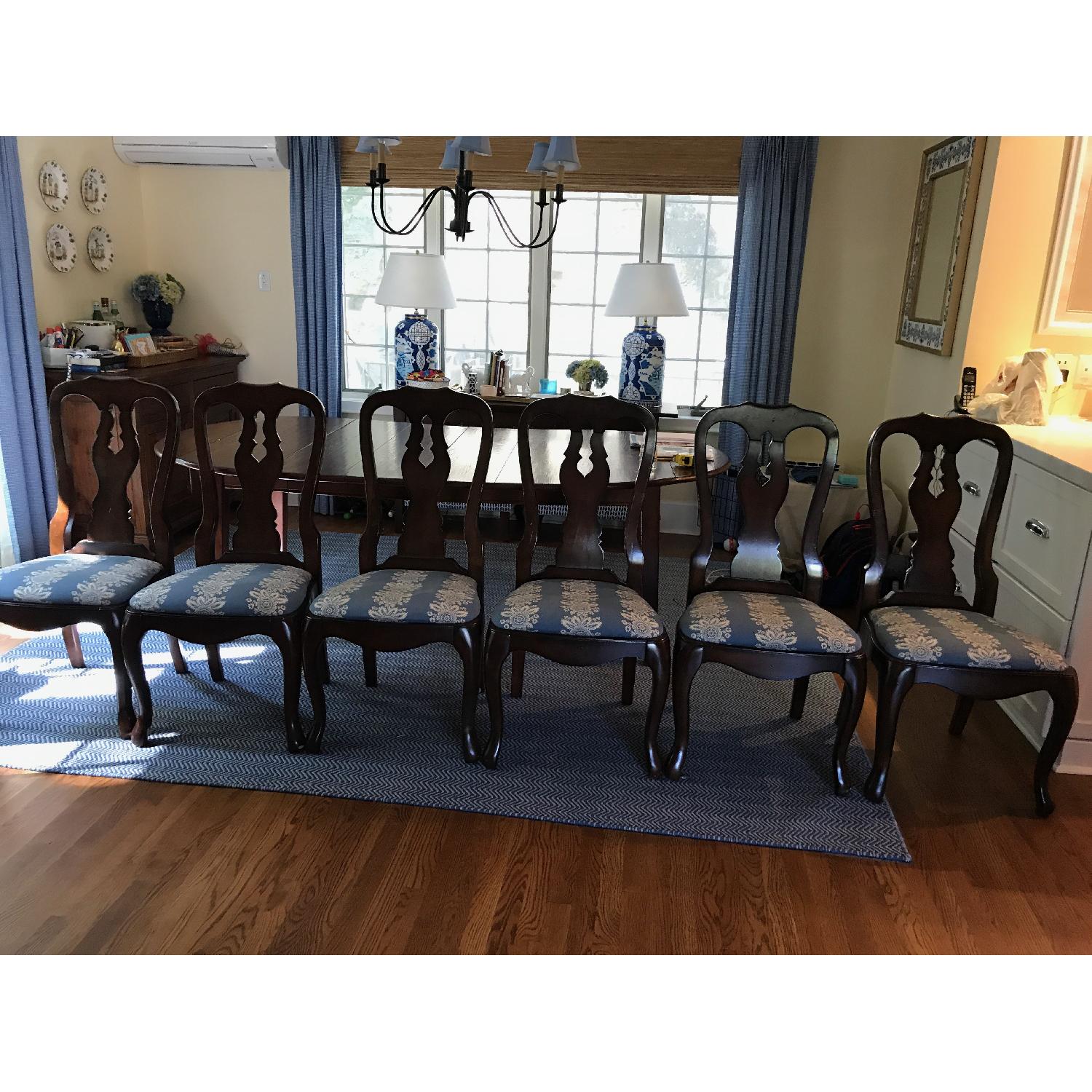 Pottery Barn Queen Anne Dining Chairs - image-3