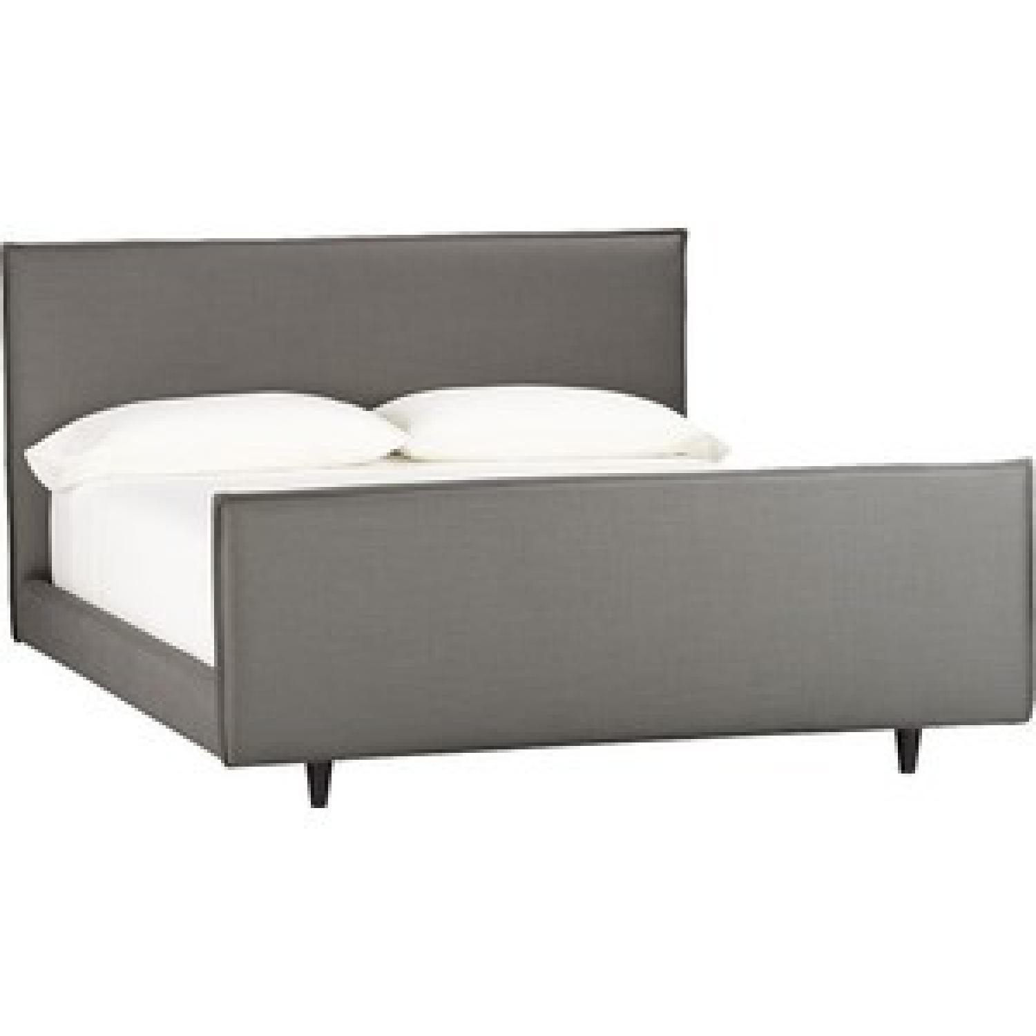 Crate & Barrel Merrick Queen Bed Frame AptDeco