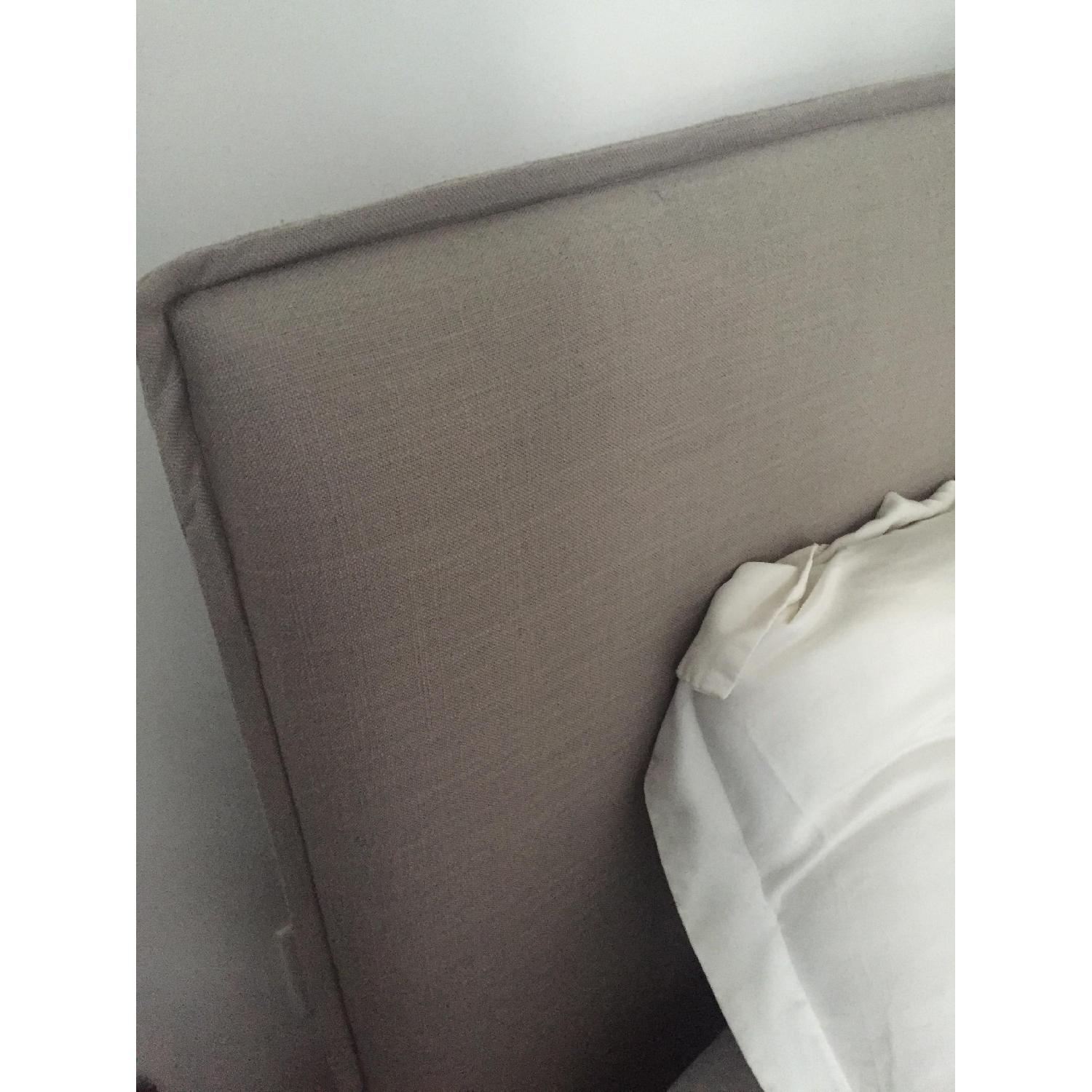 Crate & Barrel Merrick Queen Bed Frame AptDeco