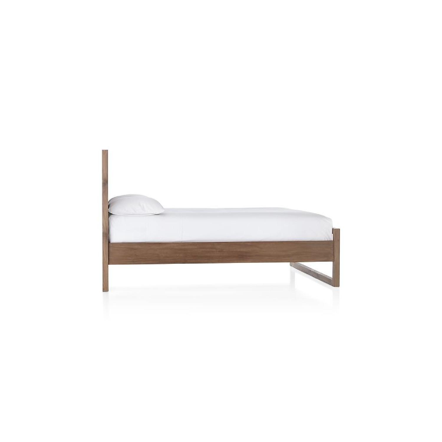 Crate & Barrel Linea II Bed Frame - image-1