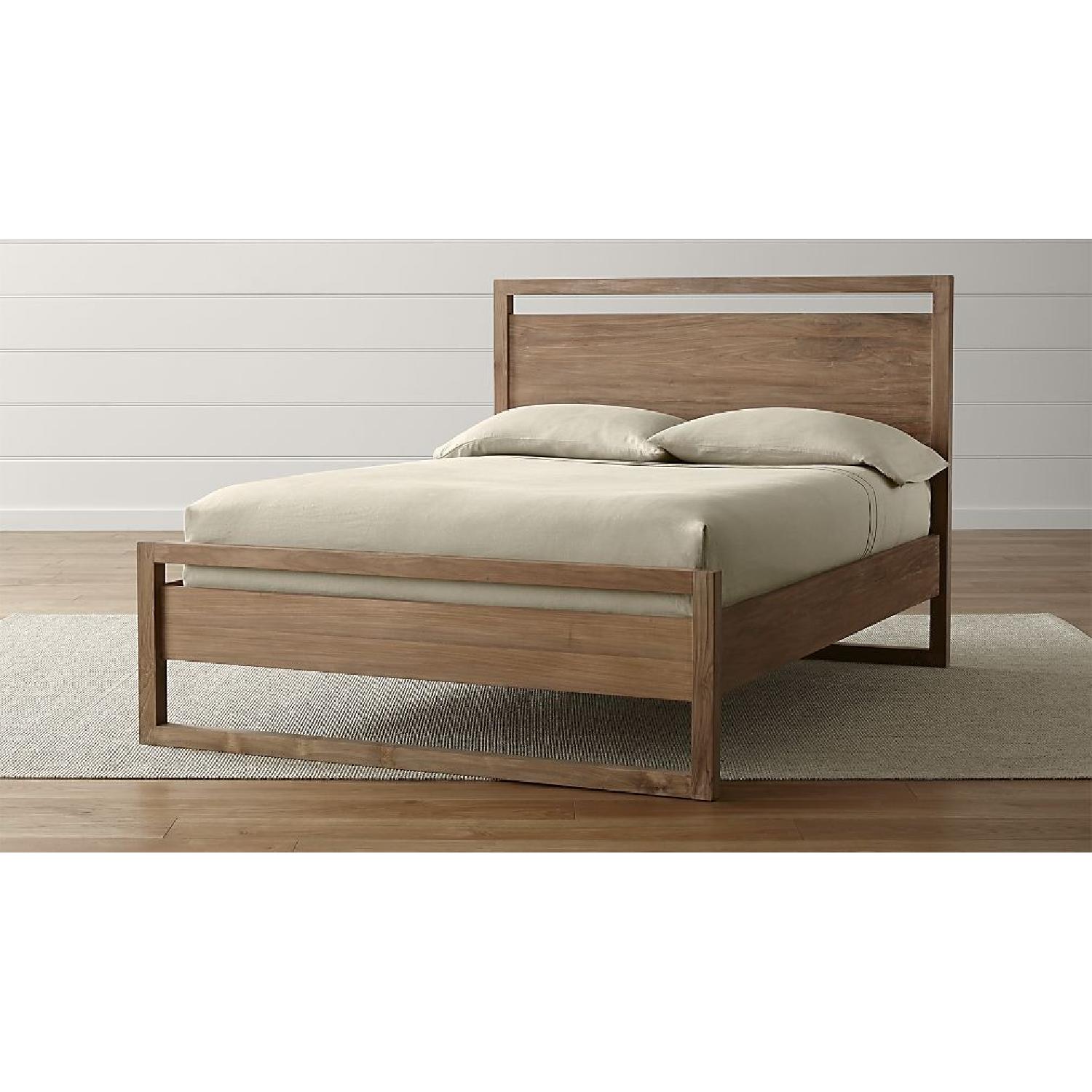 Crate & Barrel Linea II Bed Frame - image-2