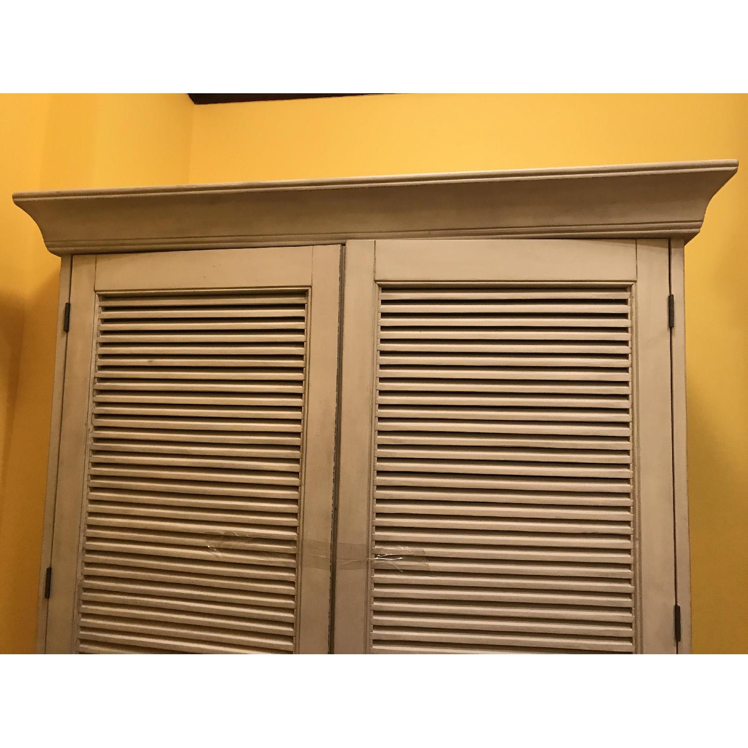 Restoration Hardware Shutter Single Armoire - image-1