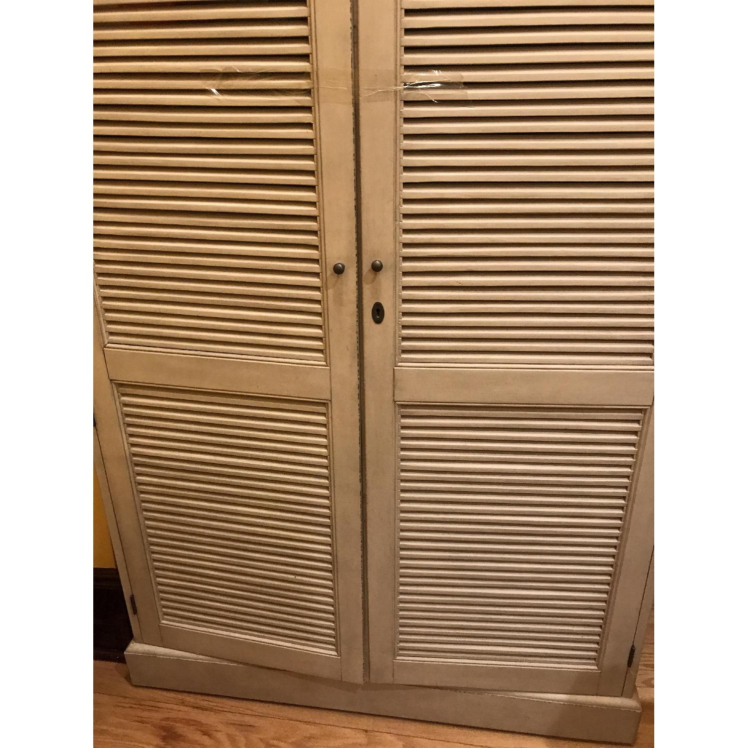Restoration Hardware Shutter Single Armoire AptDeco