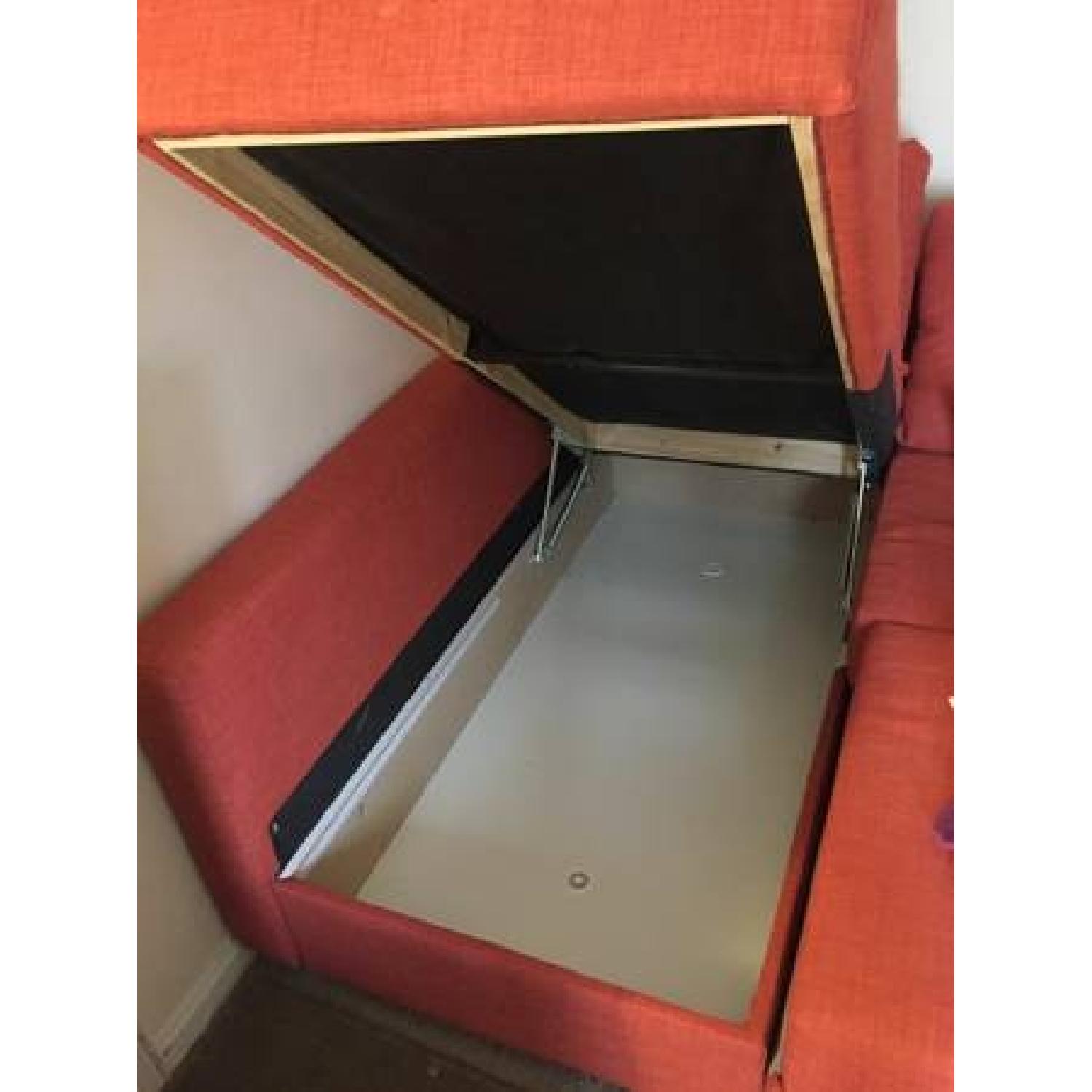 Ikea Friheten Corner Sofa-Bed w/ Storage - image-3