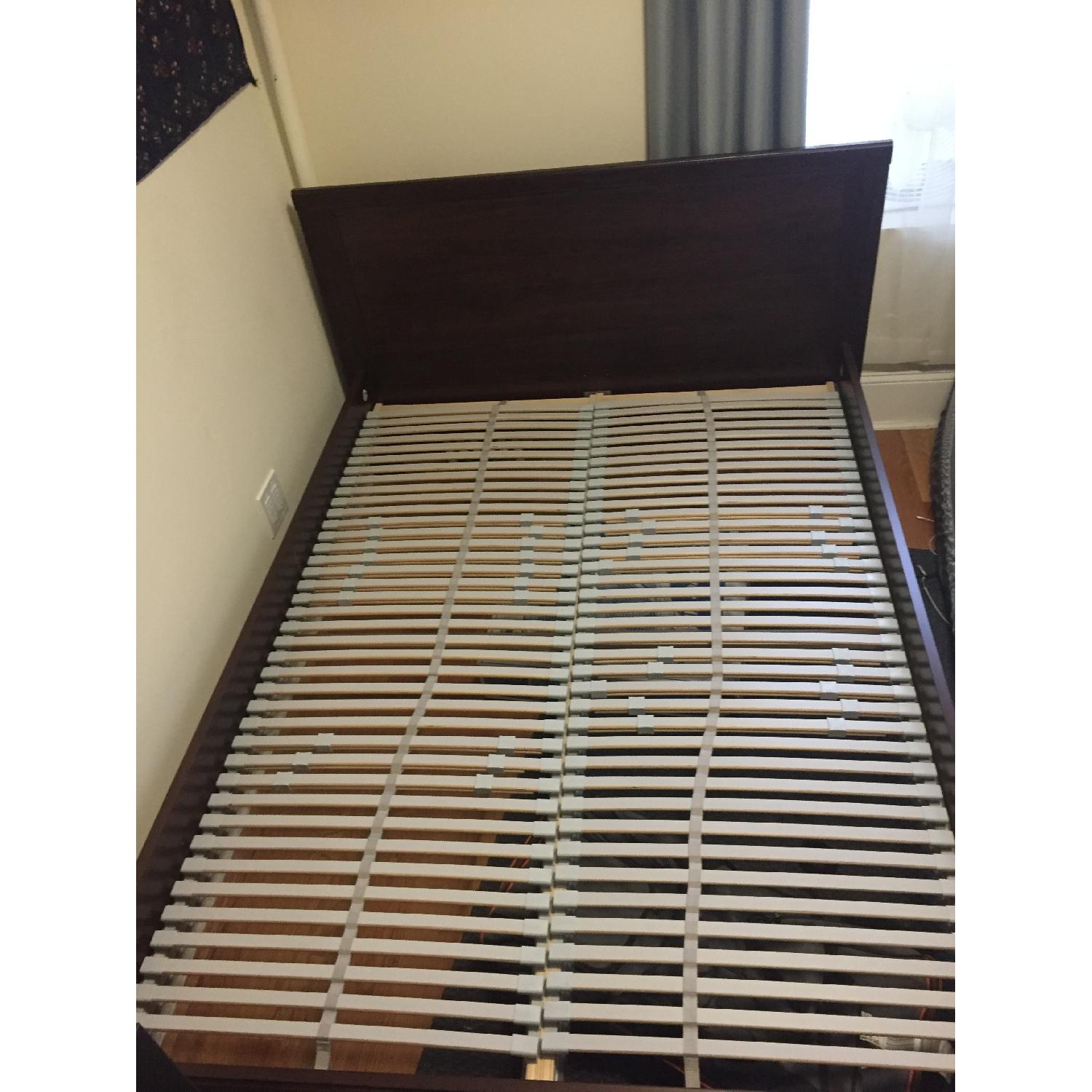 Ikea Brusali Full Size Bed Frame AptDeco