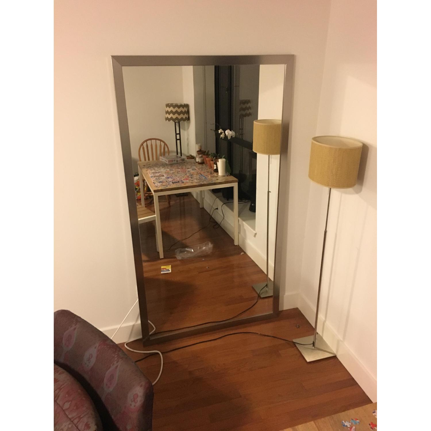 Vintage Large Framed Mirror AptDeco