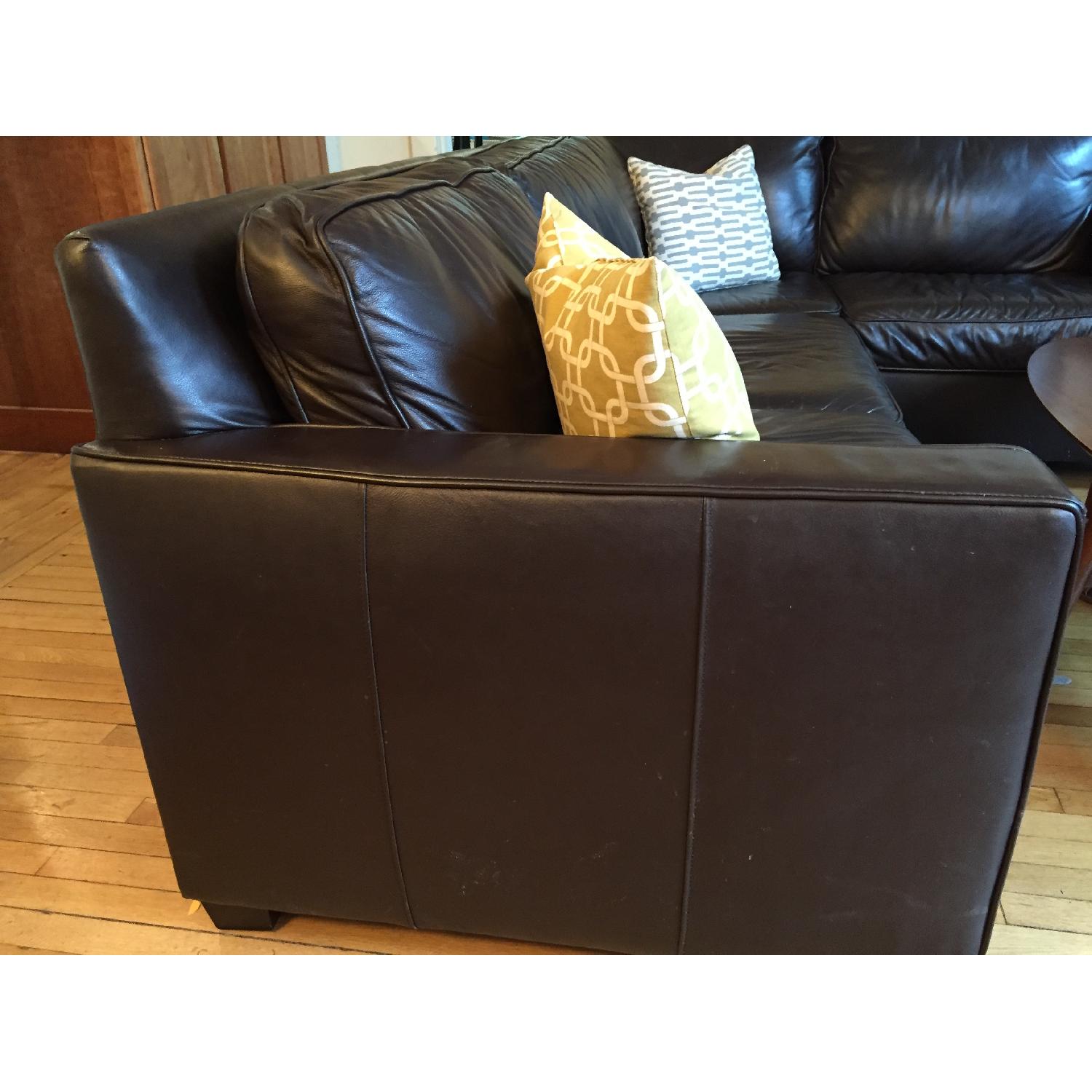 West Elm 3-piece L Shaped Left Side Sectional Sofa - image-2