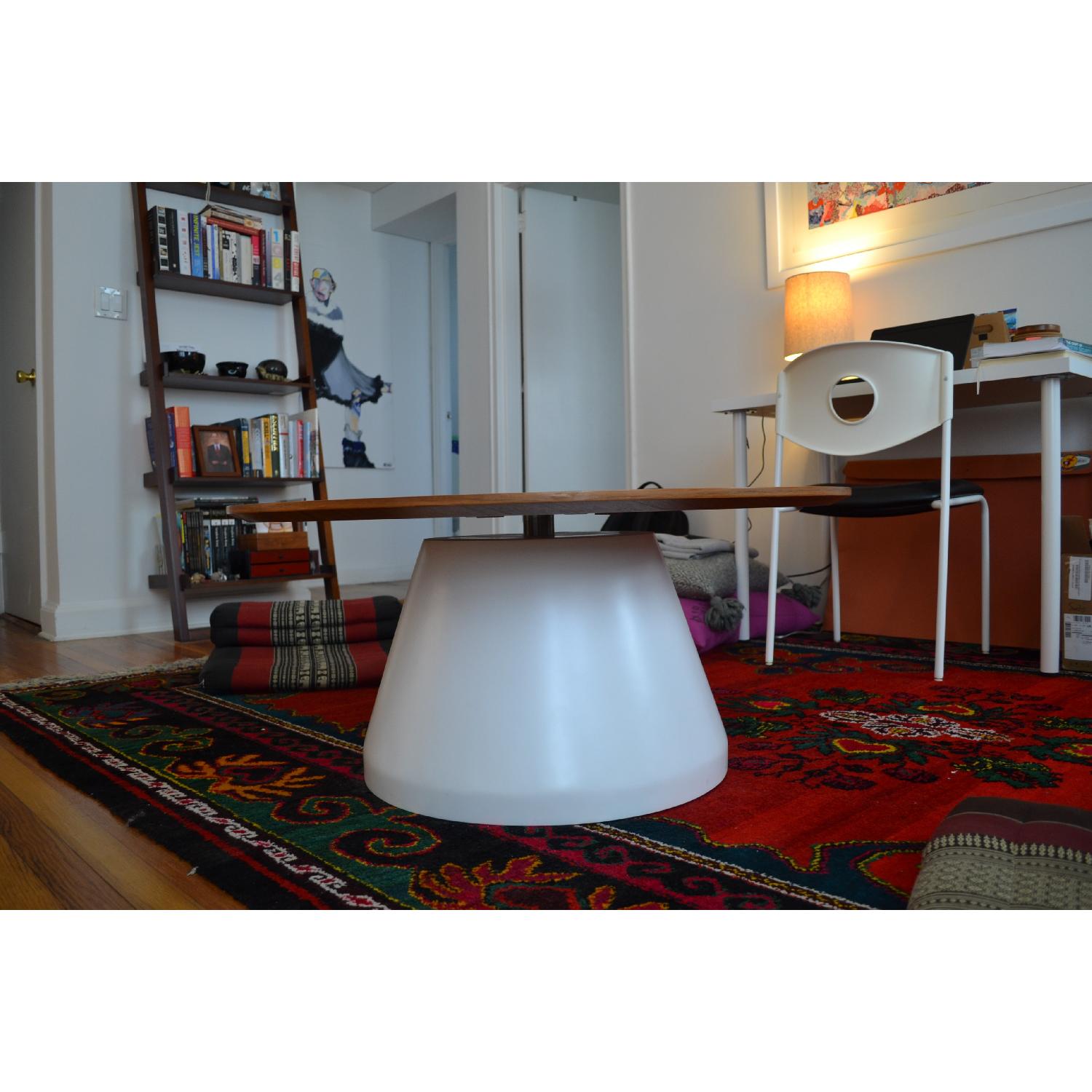 EQ3 Modern Champi Adjustable Round Coffee Table - image-3