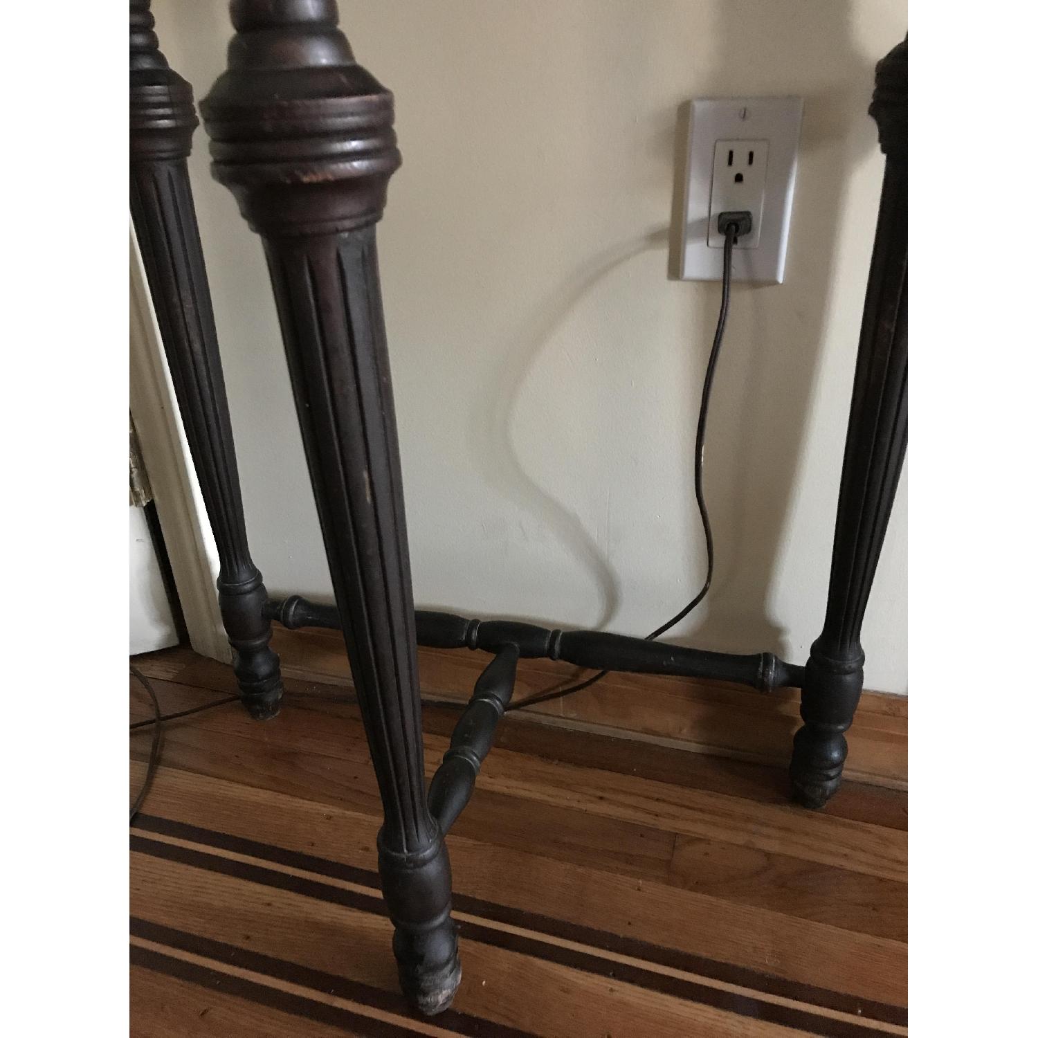 Vintage Half Moon Table - image-2