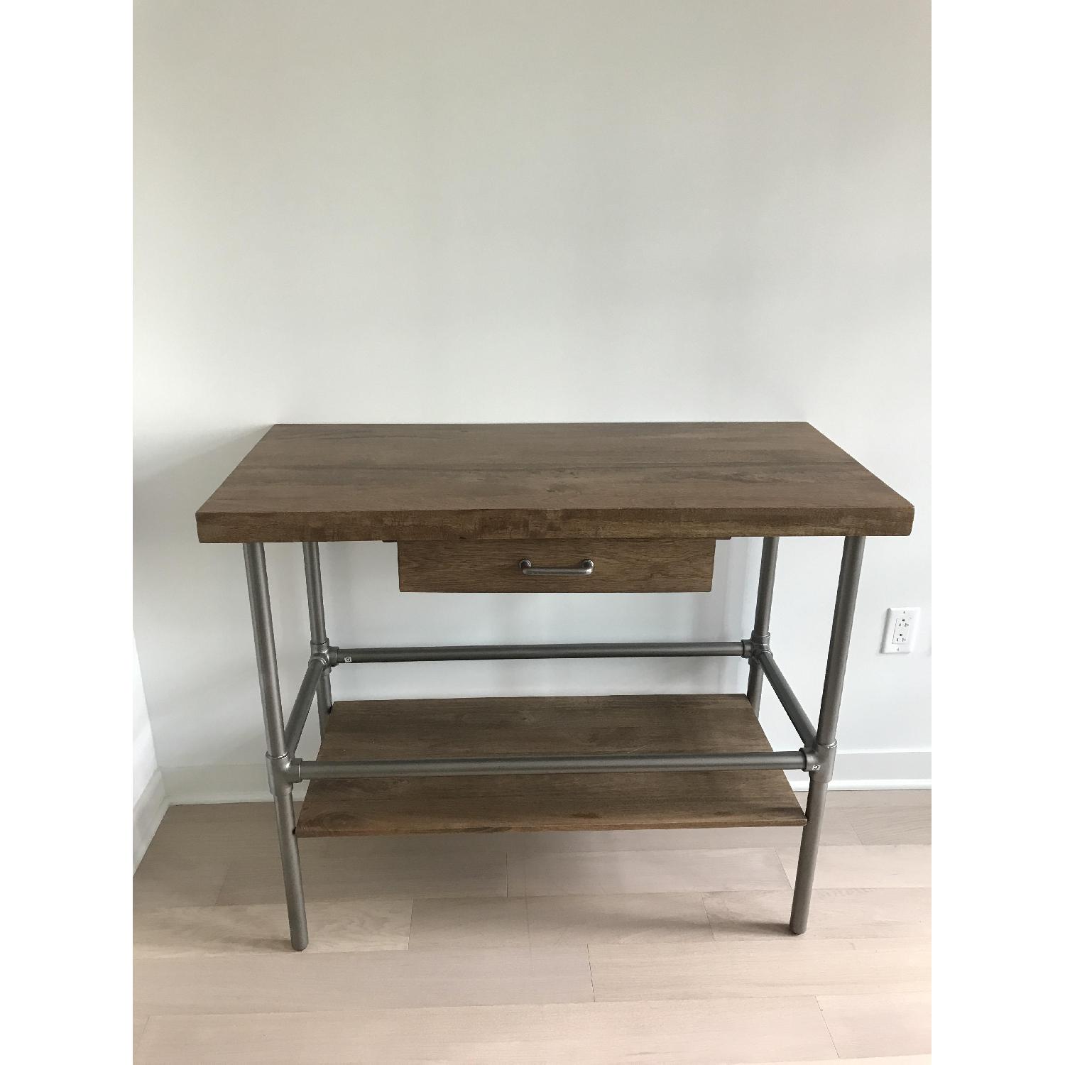 West Elm Industrial Kitchen Island - image-1