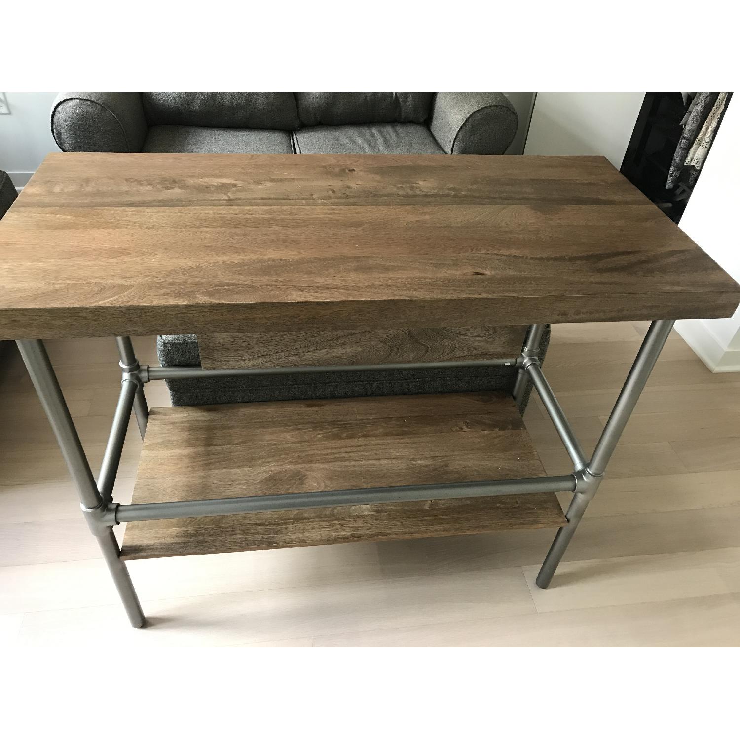 West Elm Industrial Kitchen Island - image-4