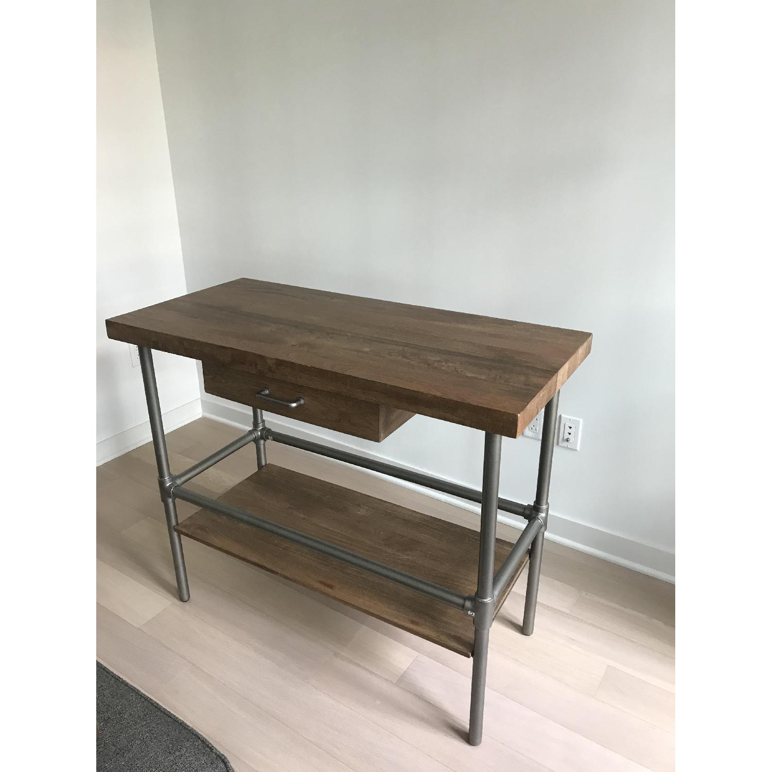 West Elm Industrial Kitchen Island - image-5