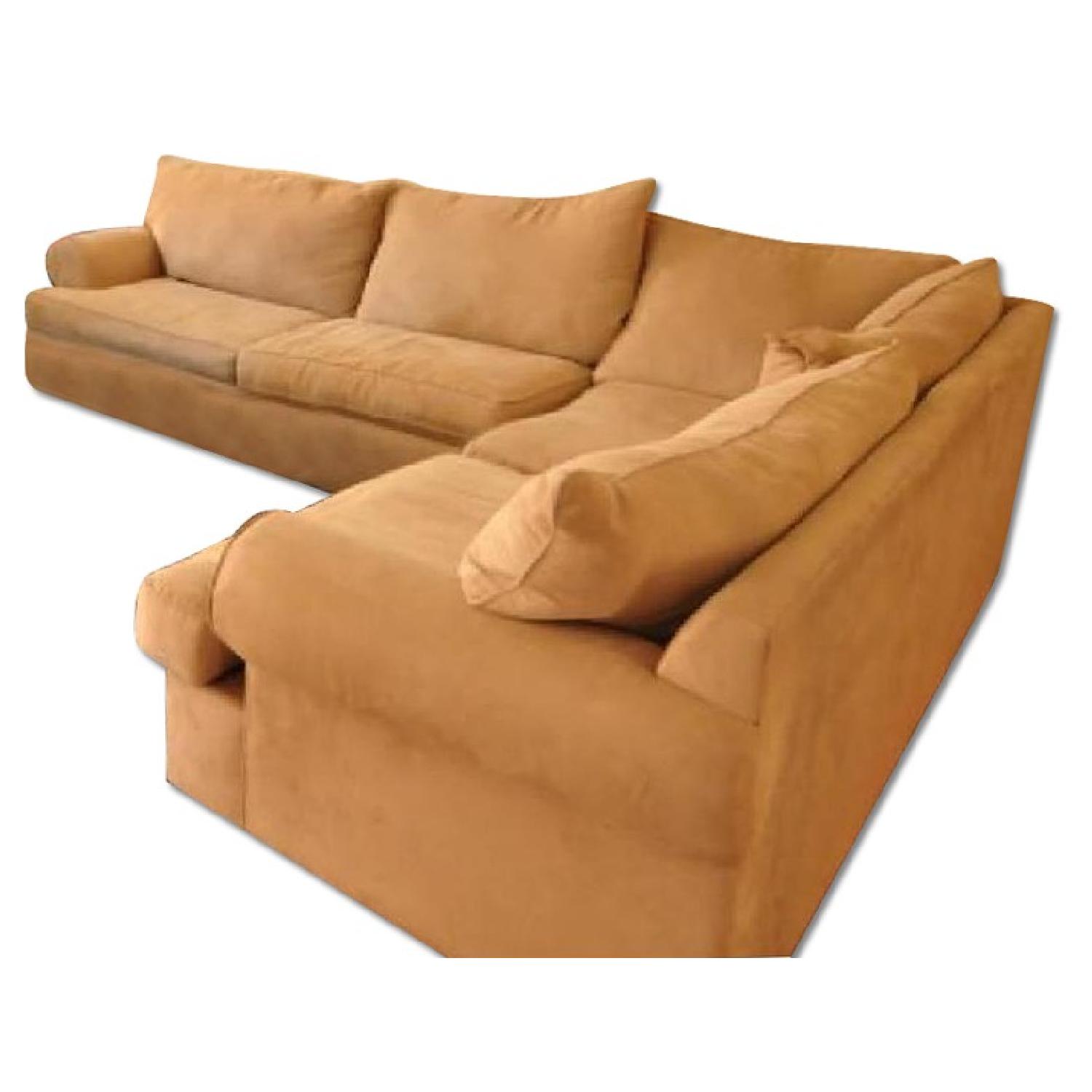 Raymour & Flanigan Sleeper Sectional Sofa AptDeco