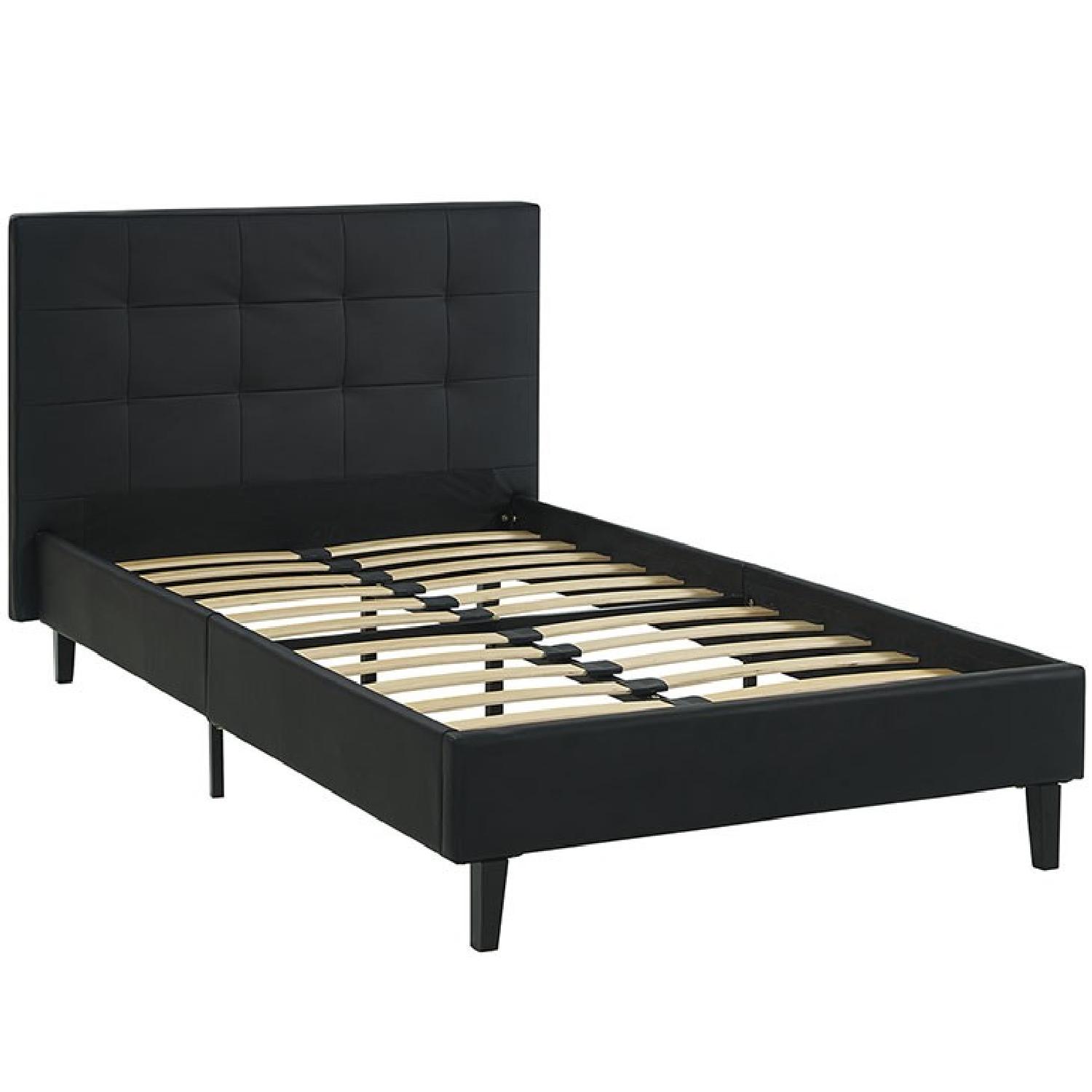Upholstered Twin Bed Frame - image-6