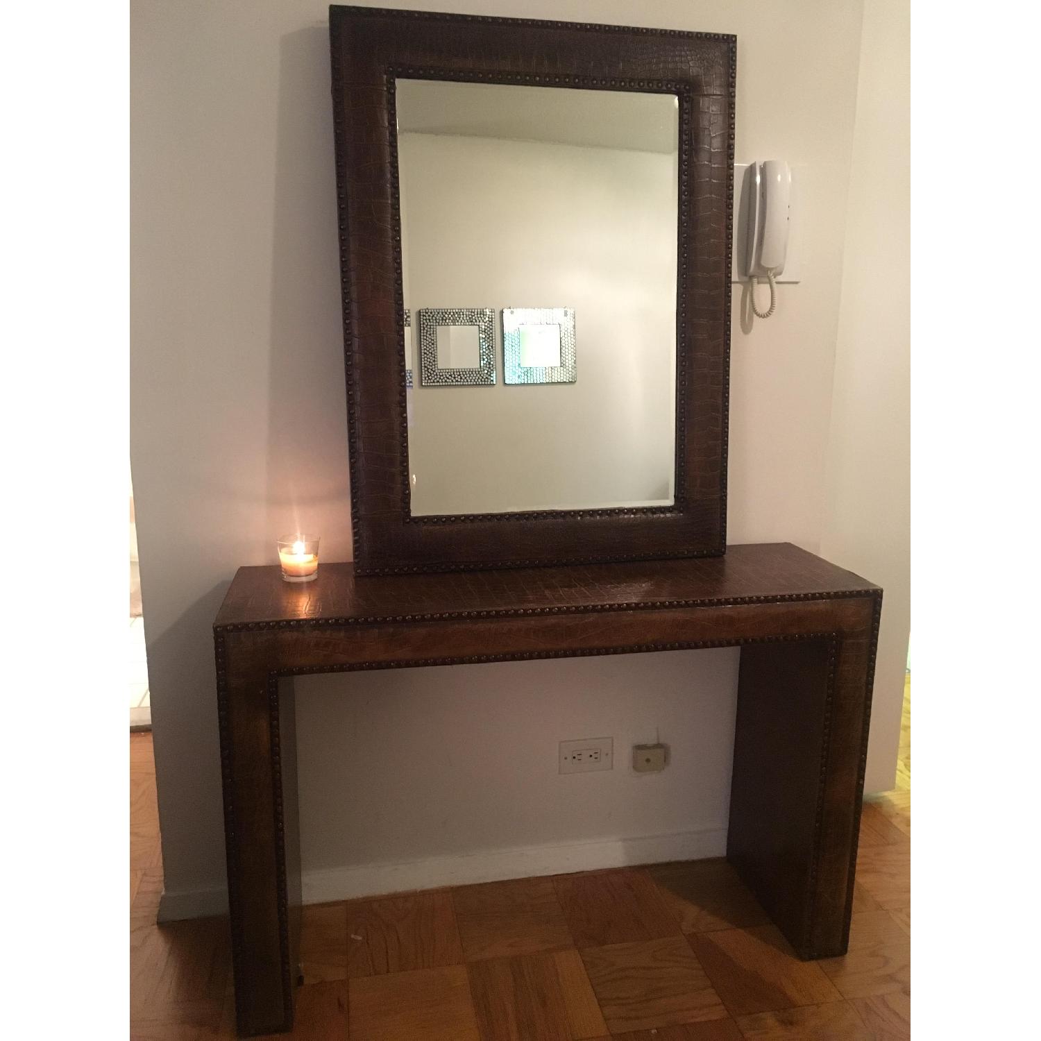 Console Table w/ Mirror - image-1