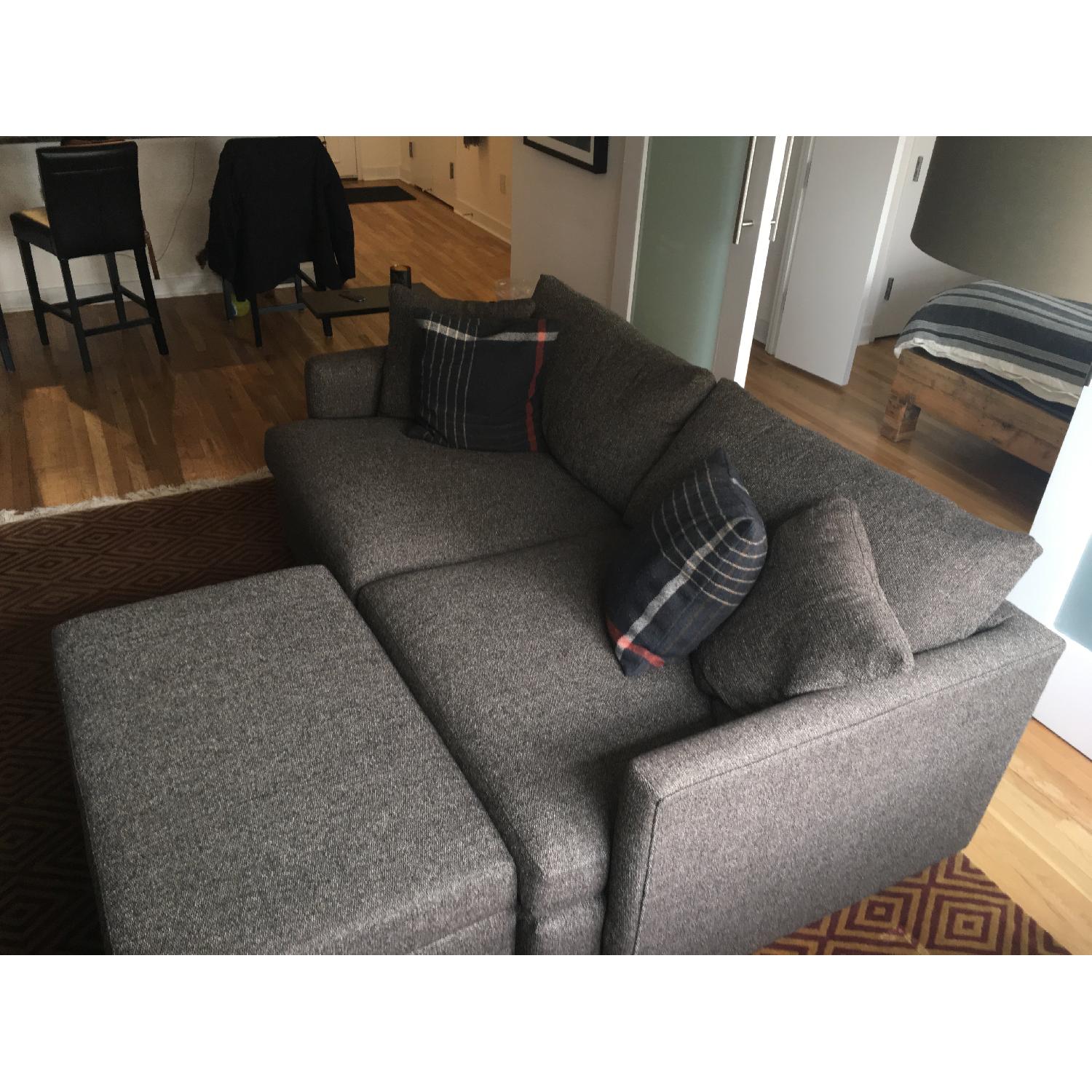 Crate & Barrel Lounge II Petite Sofa - image-1