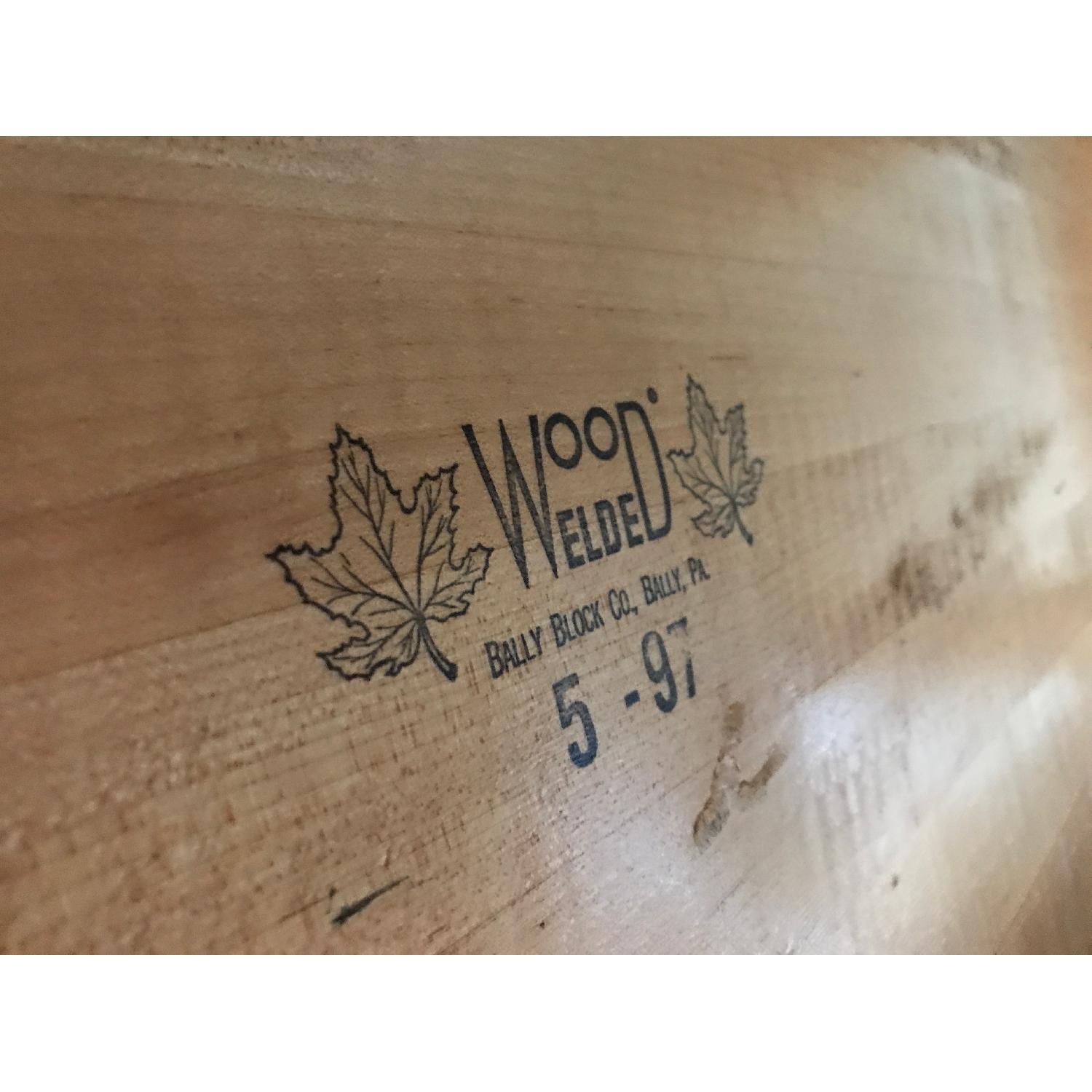 Butcher Block Style Table - image-4