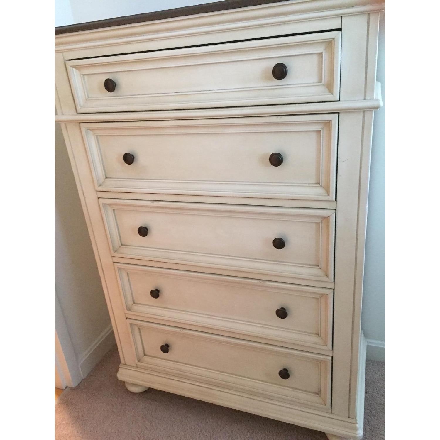 American Signature Furniture Five-Drawer Chest of Drawers - image-3