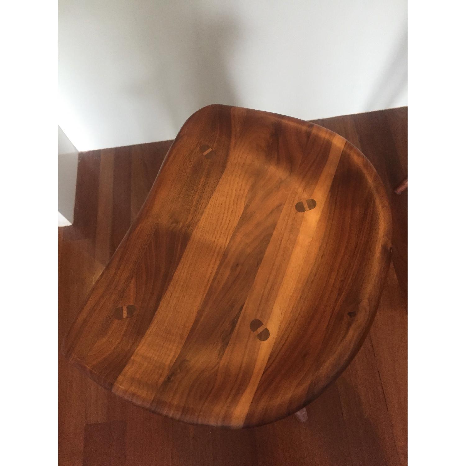 Organic Modernism Taburet Counter Stool in Walnut - image-1