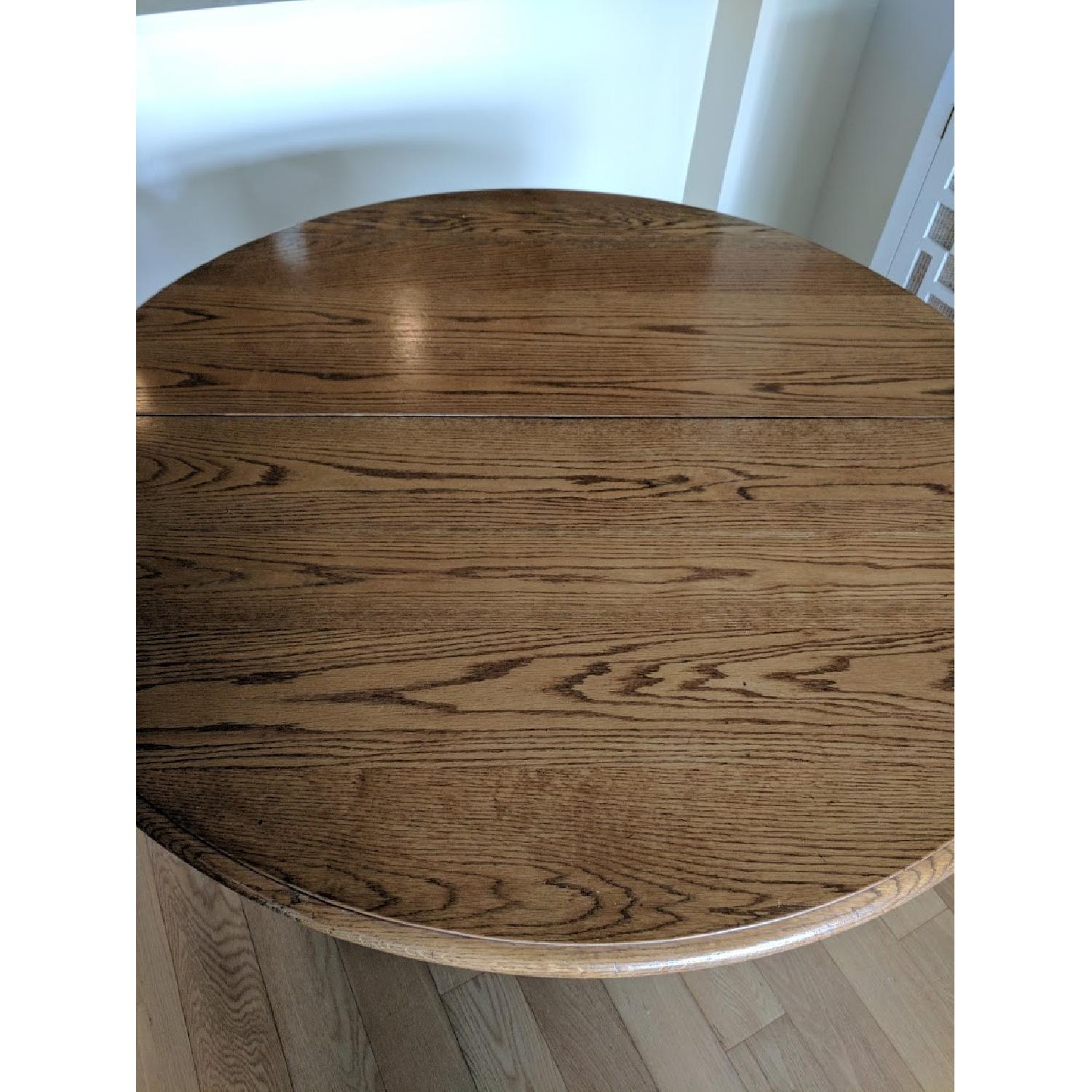 Antique Claw Foot Wooden Dining Table - image-3