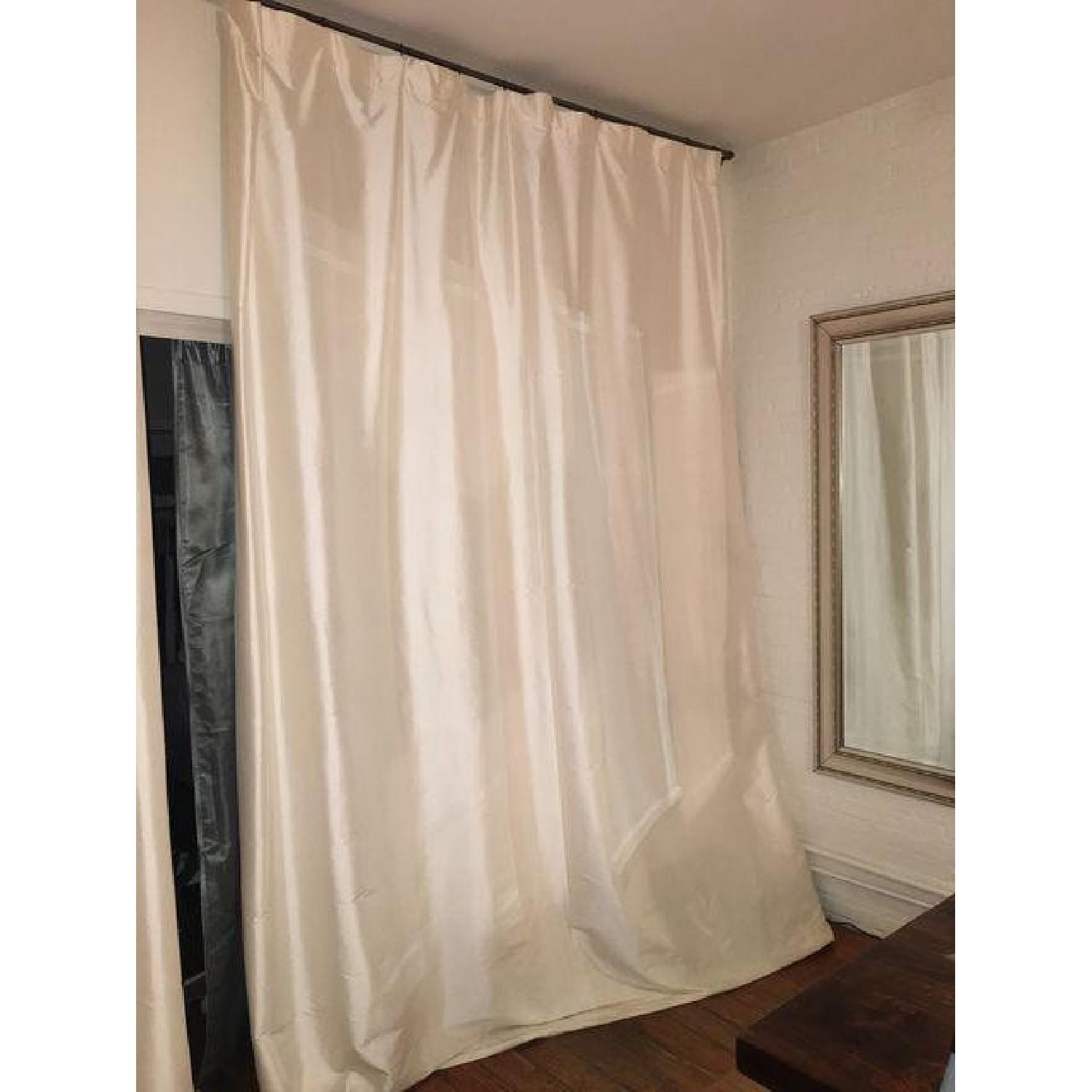 Restoration Hardware Thai Silk Drapery Panel - image-1