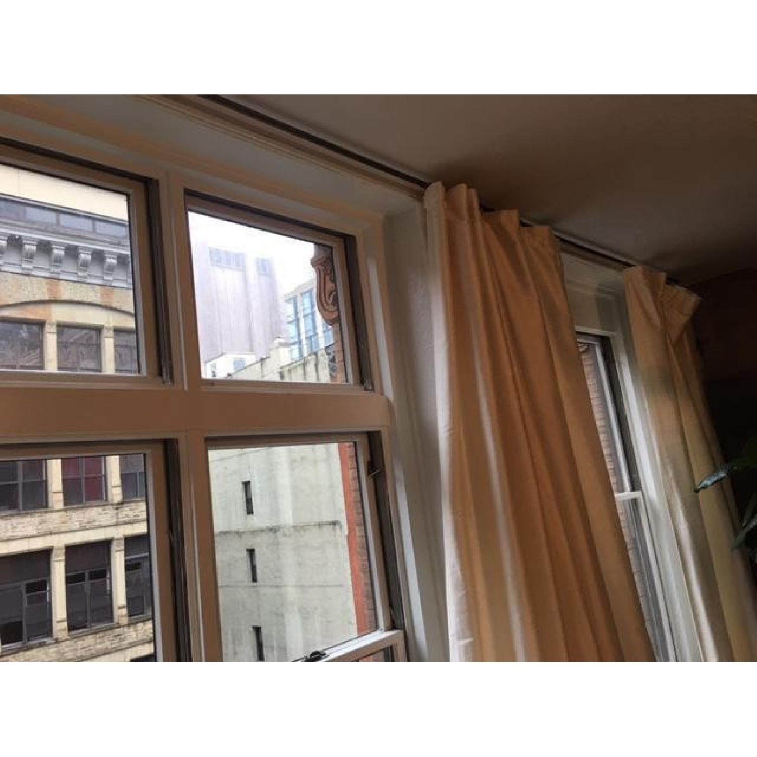 West Elm Industrial Pipe Adjustable Rubbed Iron Rods - image-2