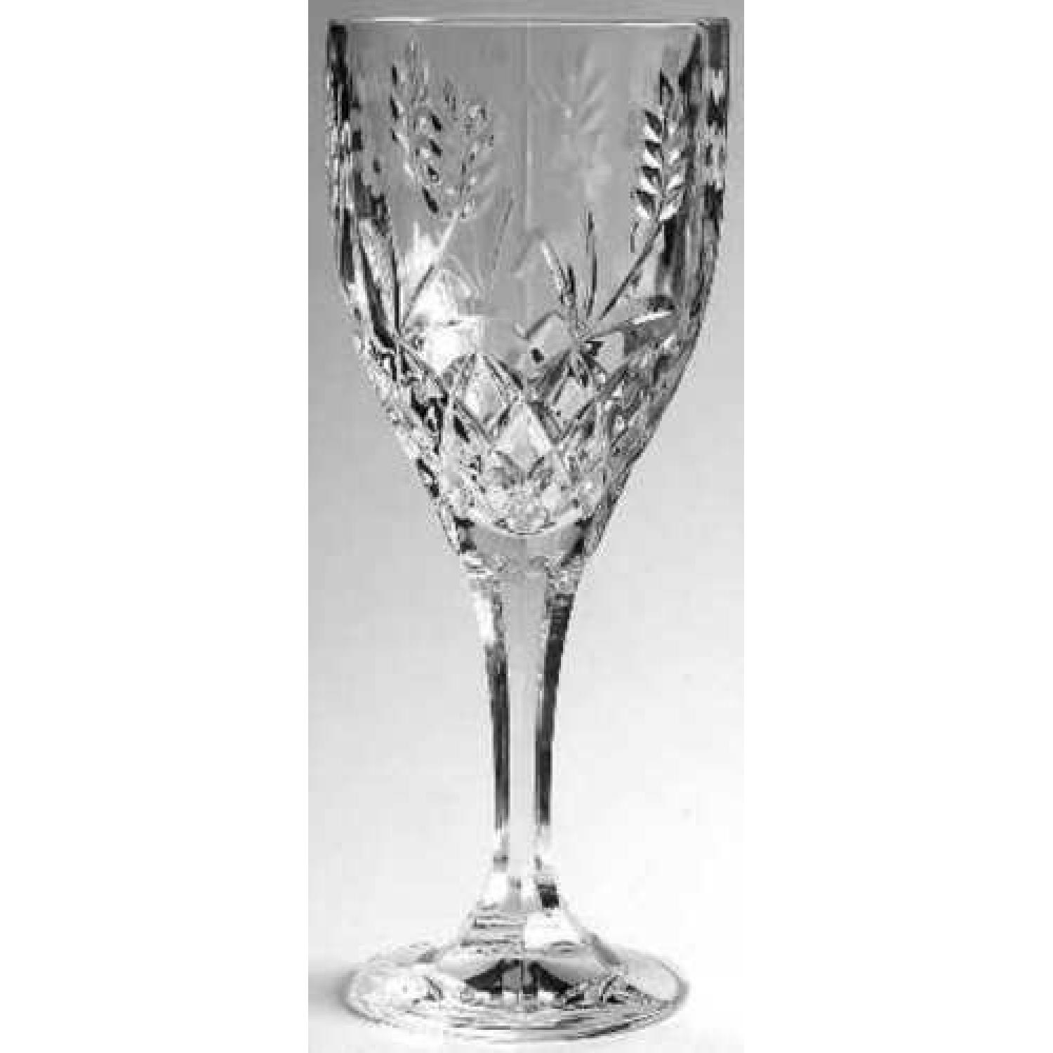 Godinger Stephanie Handcrafted Lead Crystal Glasses - image-6
