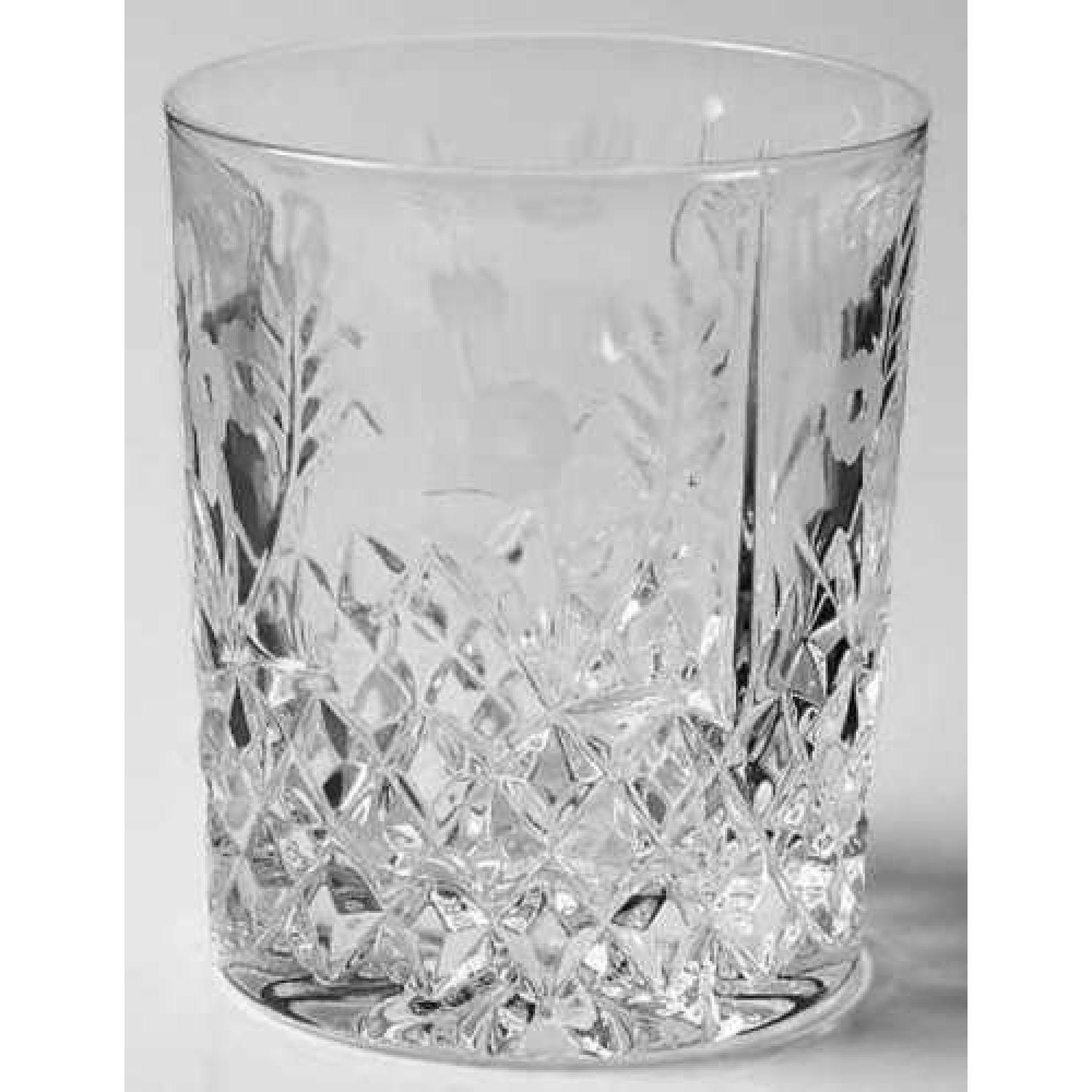 Godinger Stephanie Handcrafted Lead Crystal Glasses - image-8