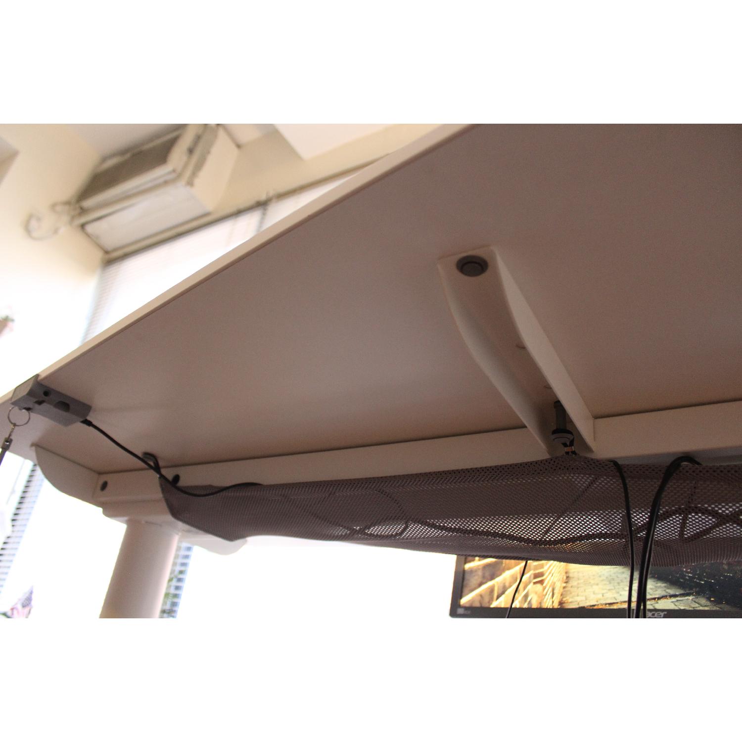 Ikea Bekant 5 Sided Stand/Sit Desk in White - image-6