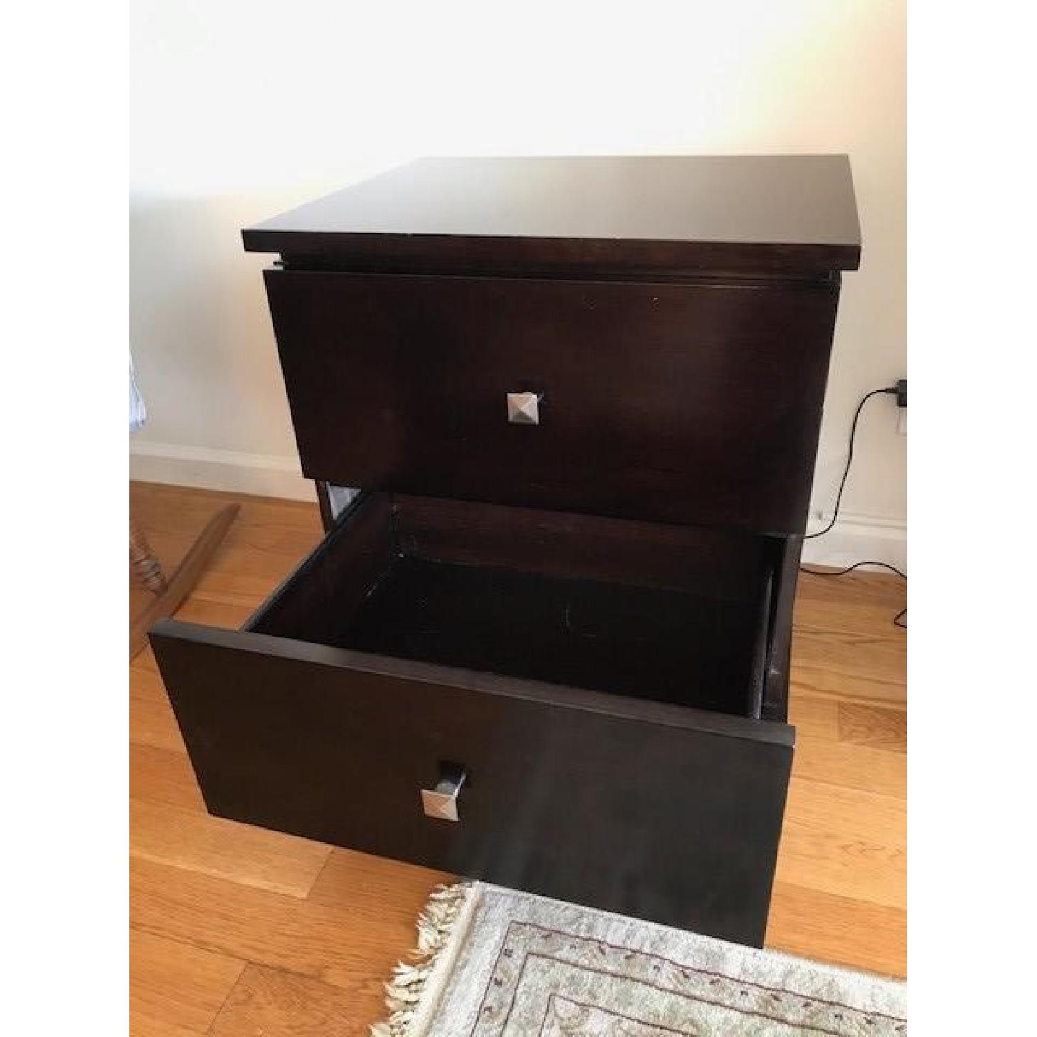 Ligna Furniture Two-Drawer Wooden Nightstands - image-2