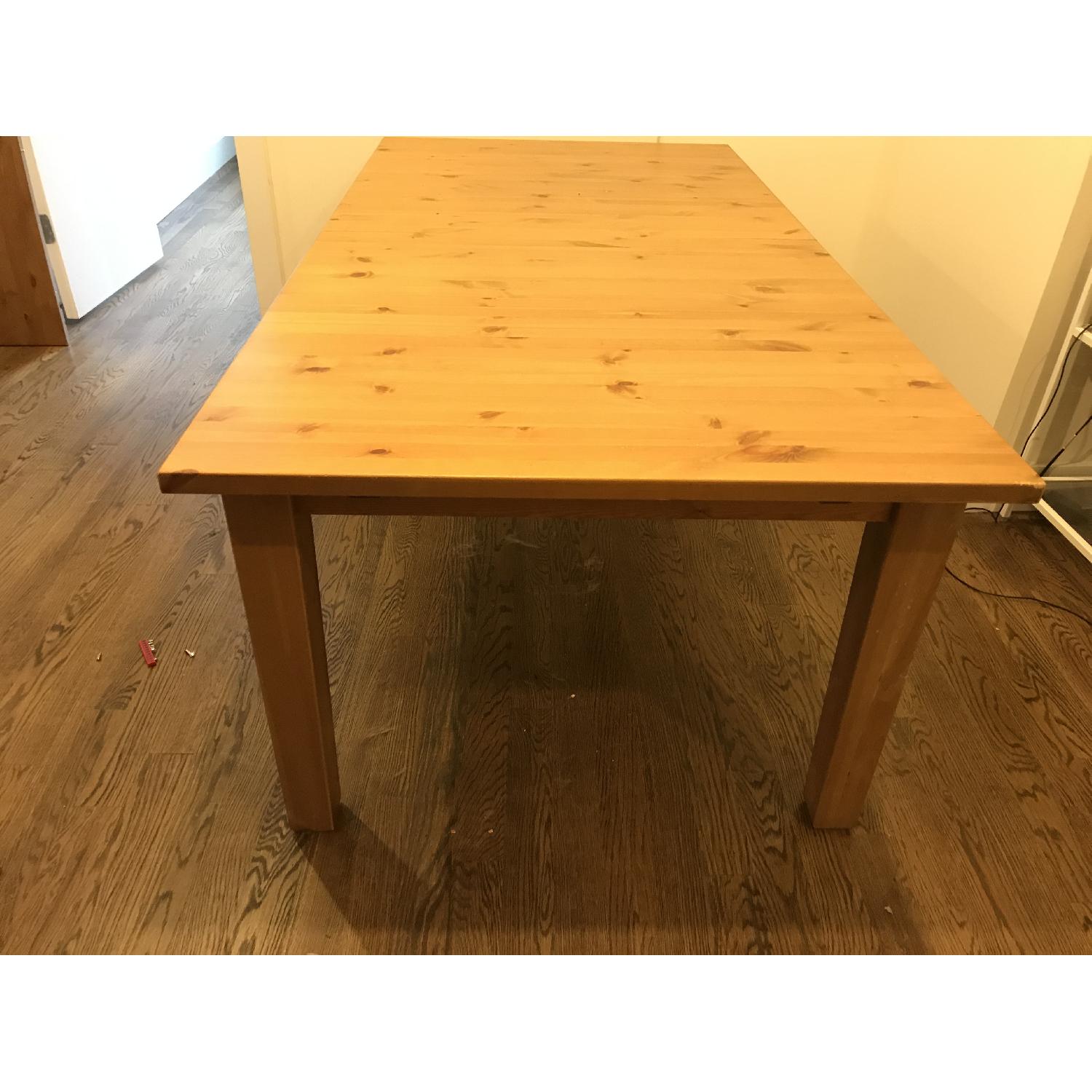 Ikea Extendable Dining Table w/ 4 Chairs - image-1