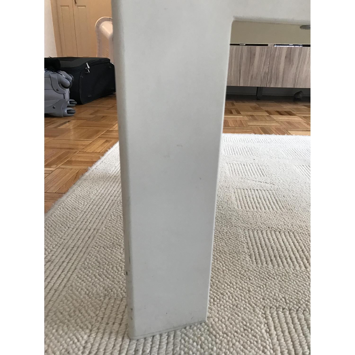 Ikea White Glass Coffee Table - image-3