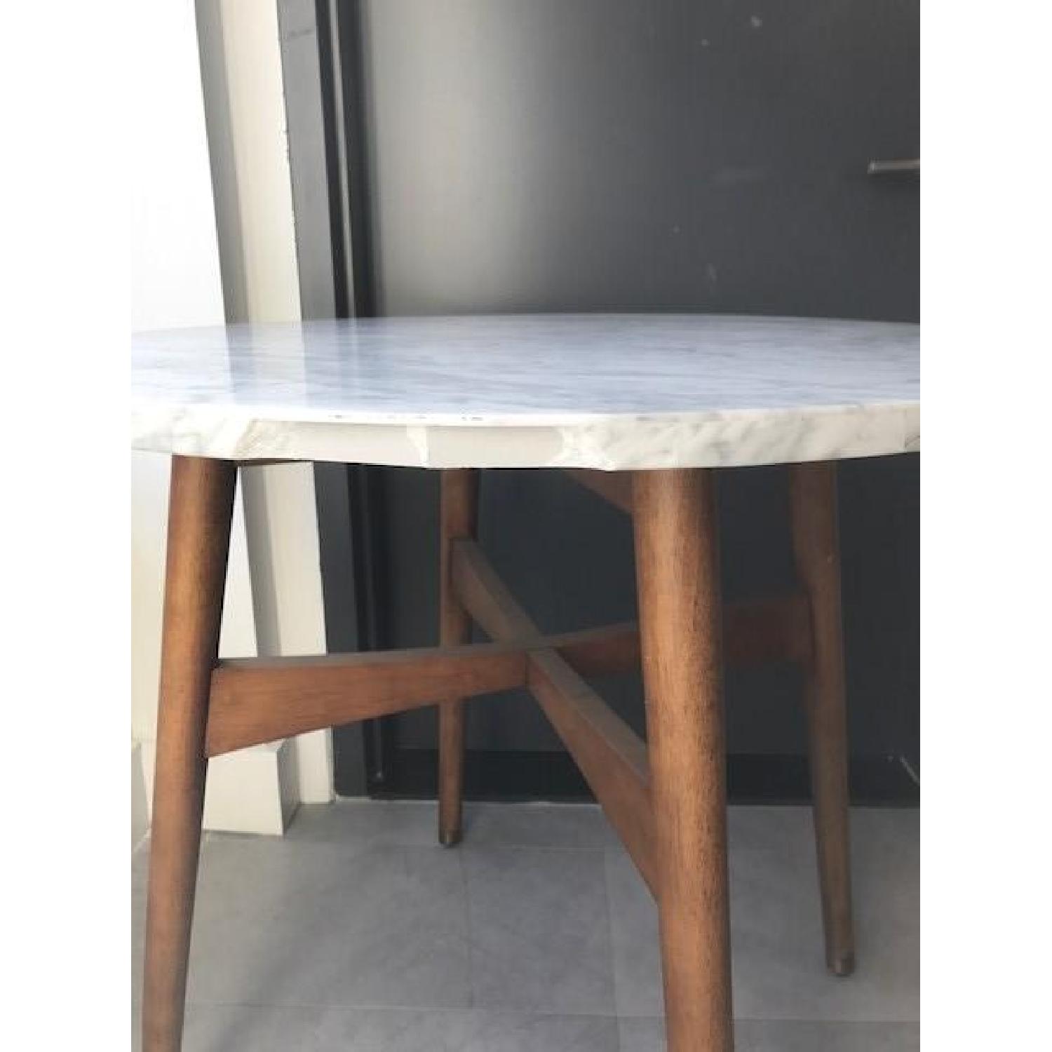 West Elm Reeve Marble Table - image-2
