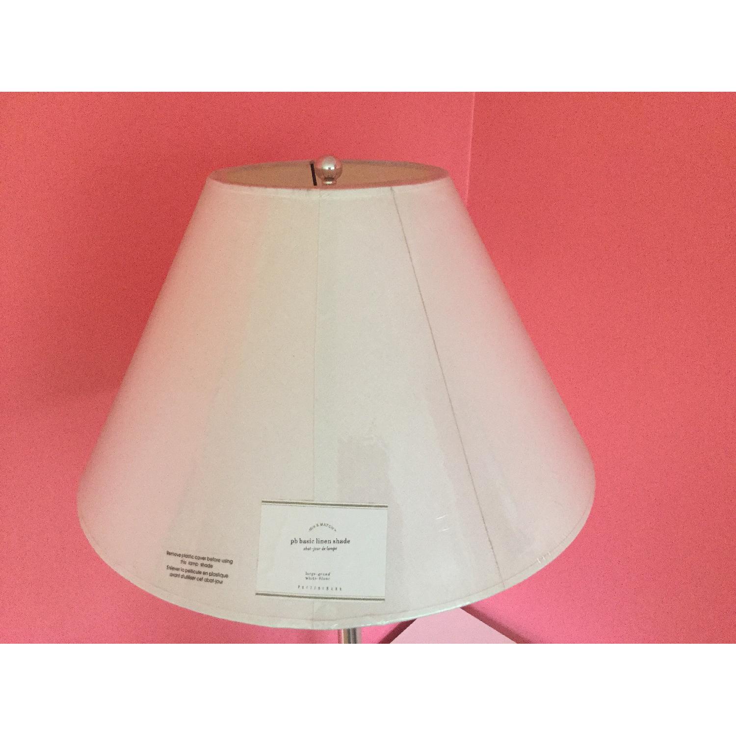 Pottery Barn Gillian Silver Floor Lamp - image-2