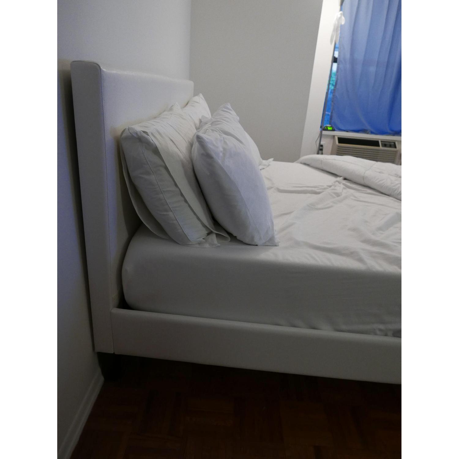 Downtown Queen White Bed Frame - image-4