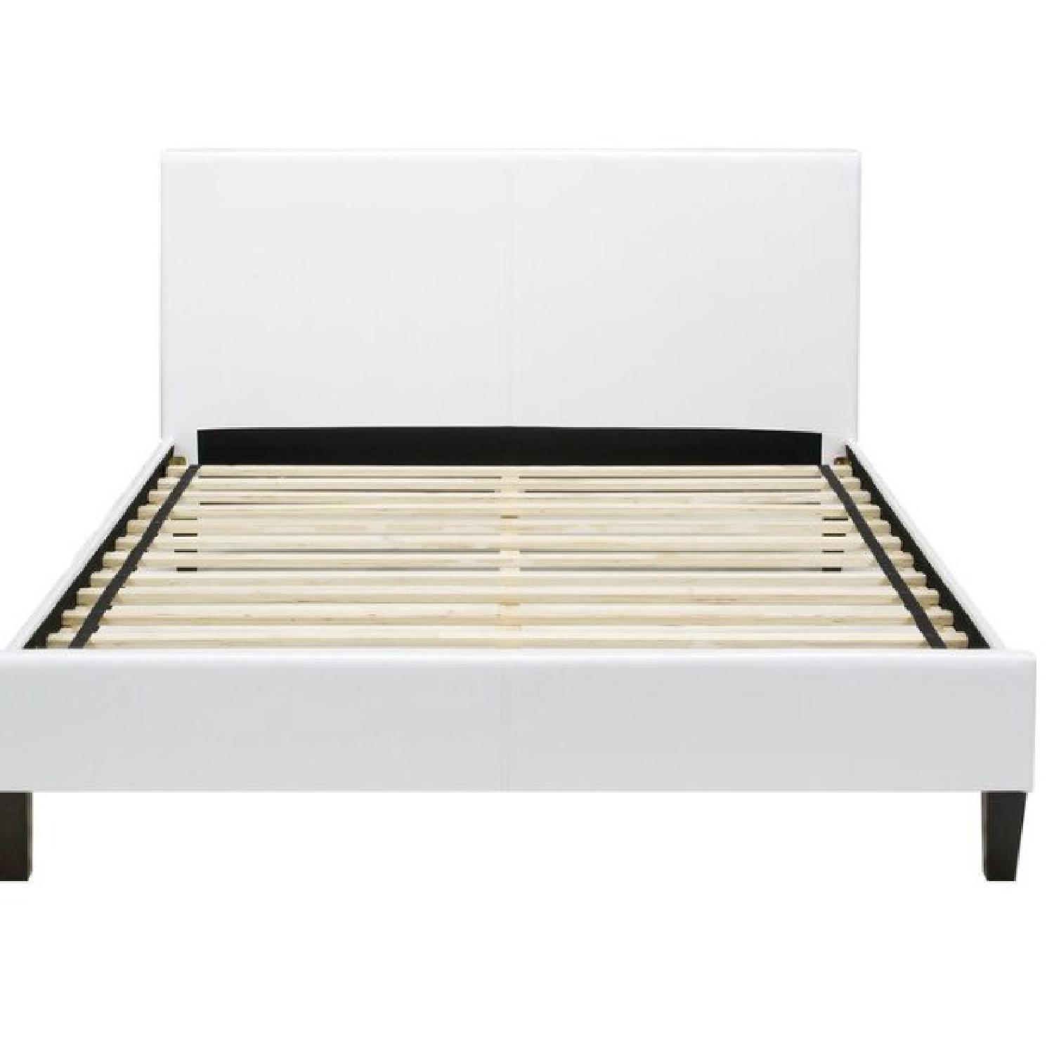 Downtown Queen White Bed Frame - image-5
