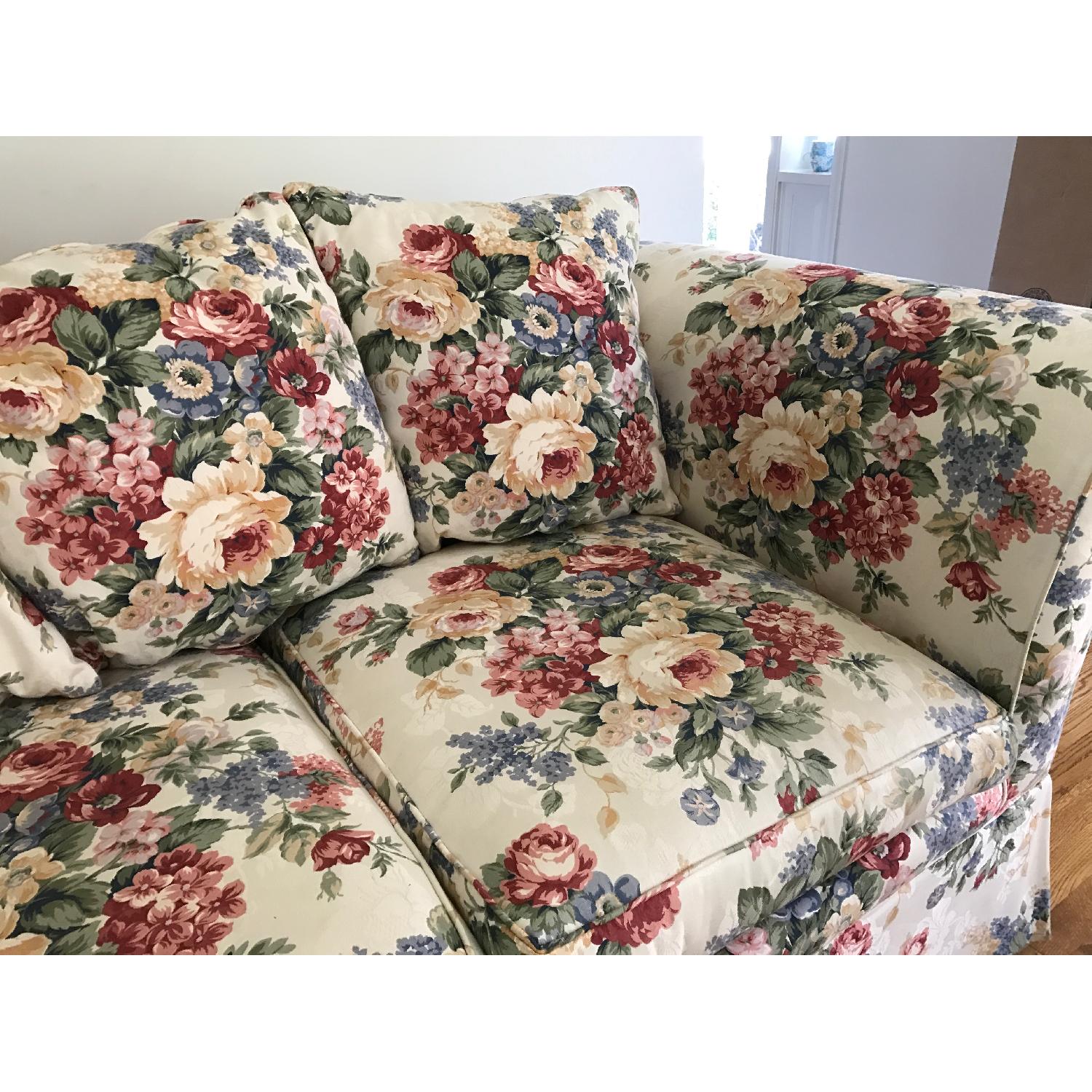 Pennsylvania House Floral Couch + Love Seat - image-1