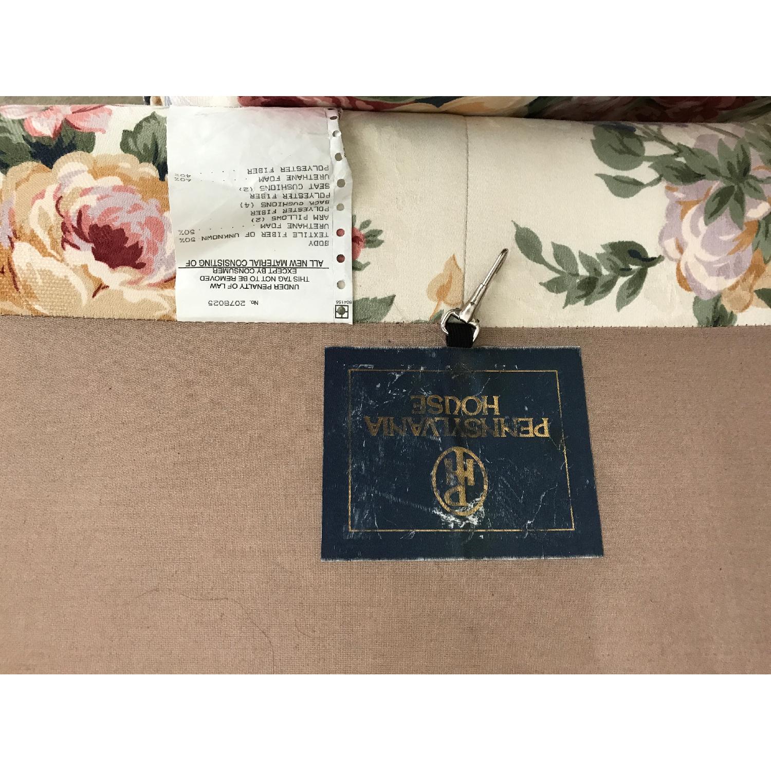 Pennsylvania House Floral Couch + Love Seat - image-4